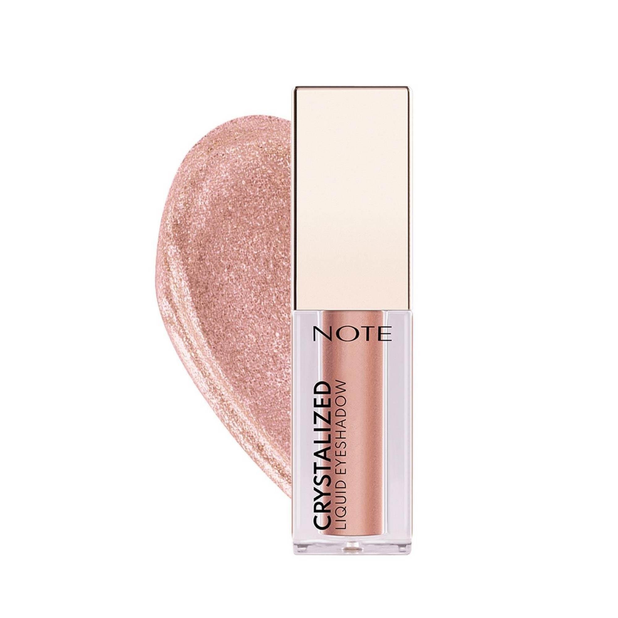  Note Crystalized Liquid Eyeshadow Likit Metalik Göz Farı - 01 Soft Elegance