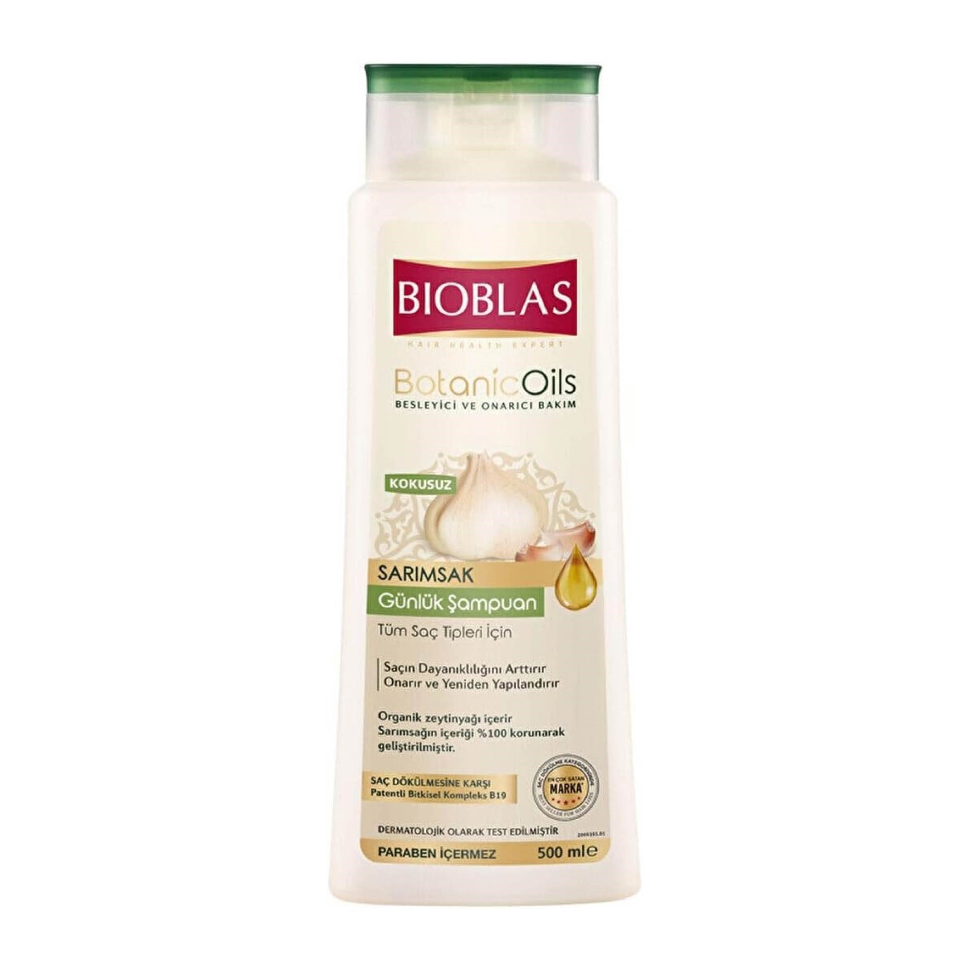 Bioblas Botanicoils Sarımsak Günlük Şampuan 500 Ml