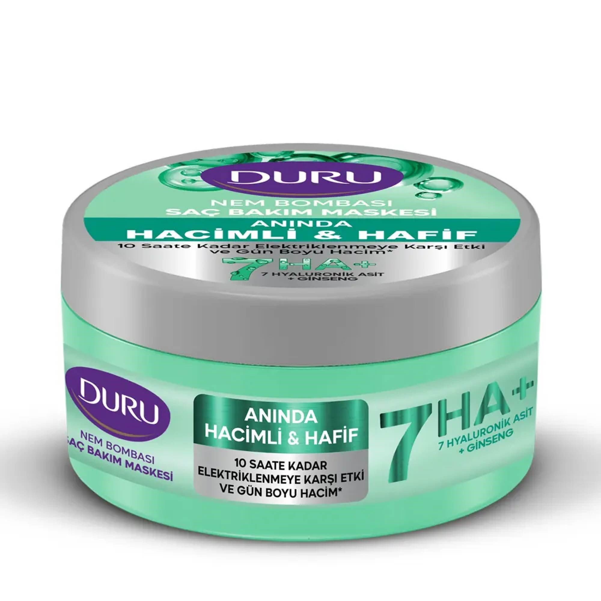 Duru Nem Bombası Anında Hacimli & Hafif Saç Bakım Maskesi 200 Ml
