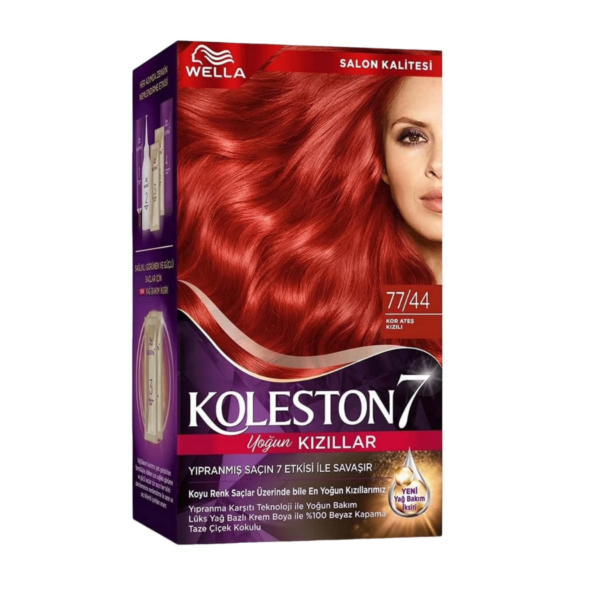 Koleston Set Boya Kor Ateşi Kızılı 77/44