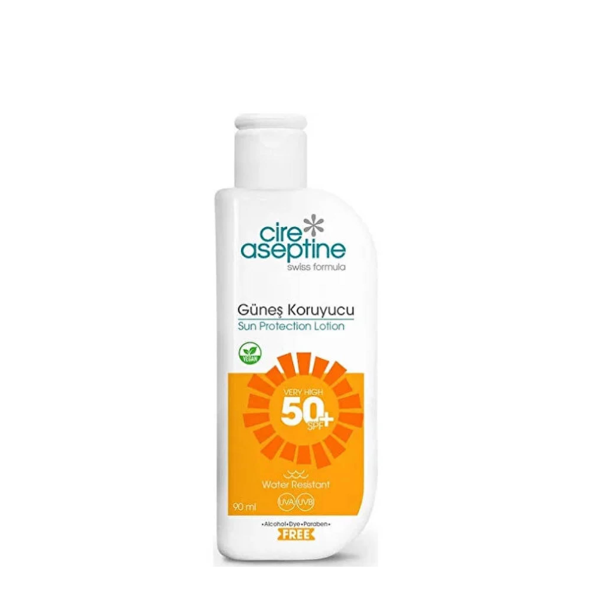 Cire Aseptine Güneş Koruyucu UVA/UVB Very High SPF50+ 90 ml
