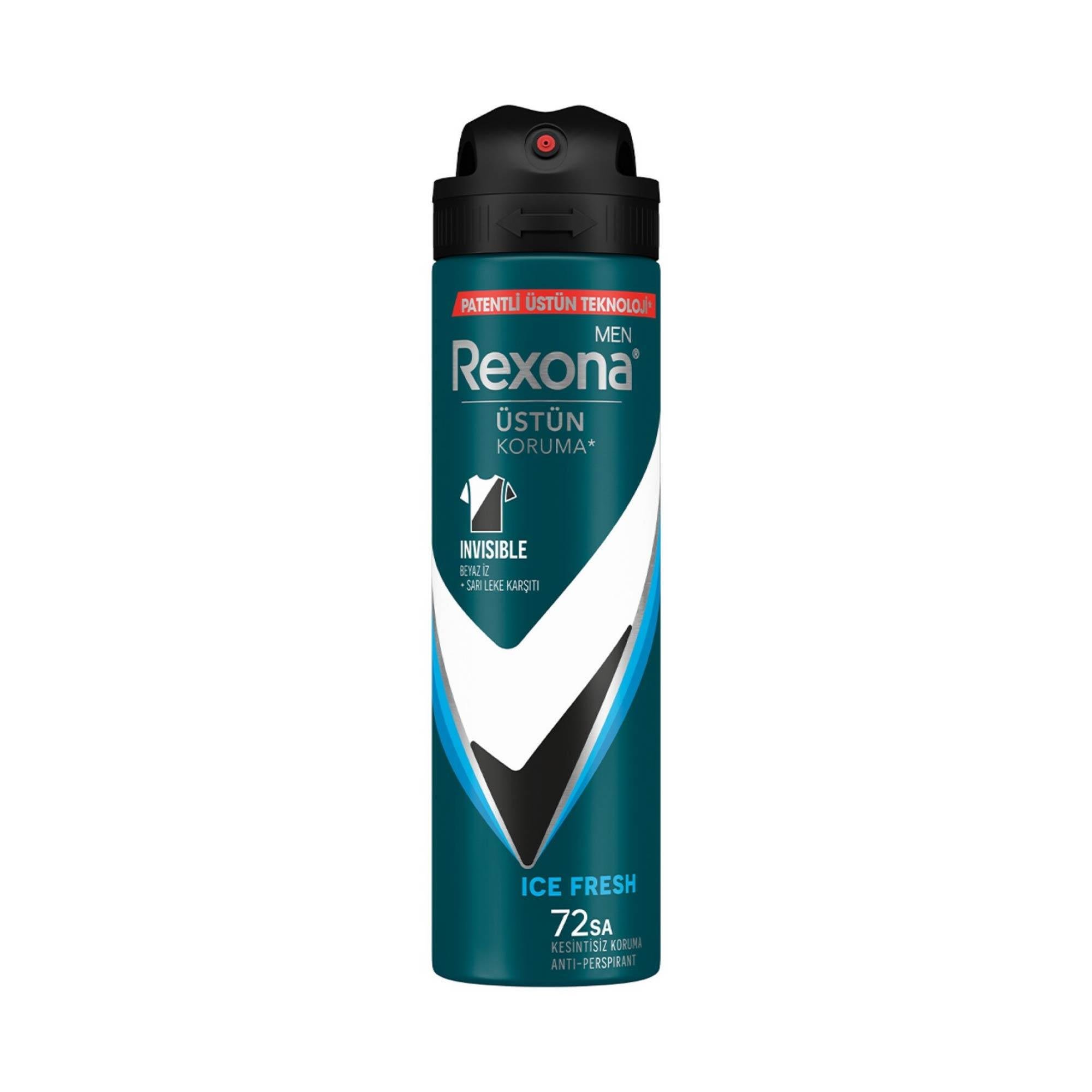 Rexona Men Deodorant Invisible Ice Fresh Sprey 150 ml
