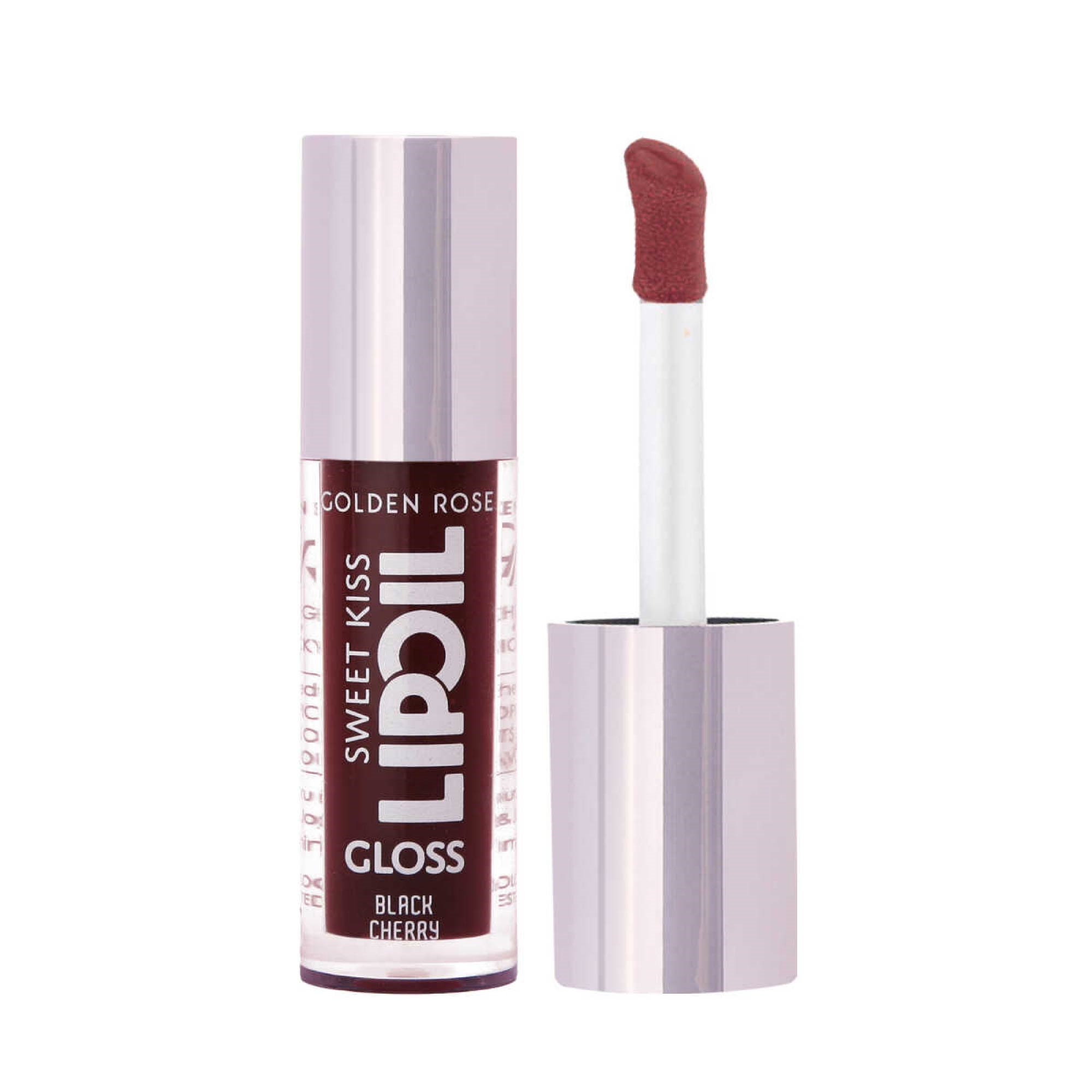 Golden Rose Sweet Kiss Lip Oil Gloss 08 Black Cherry