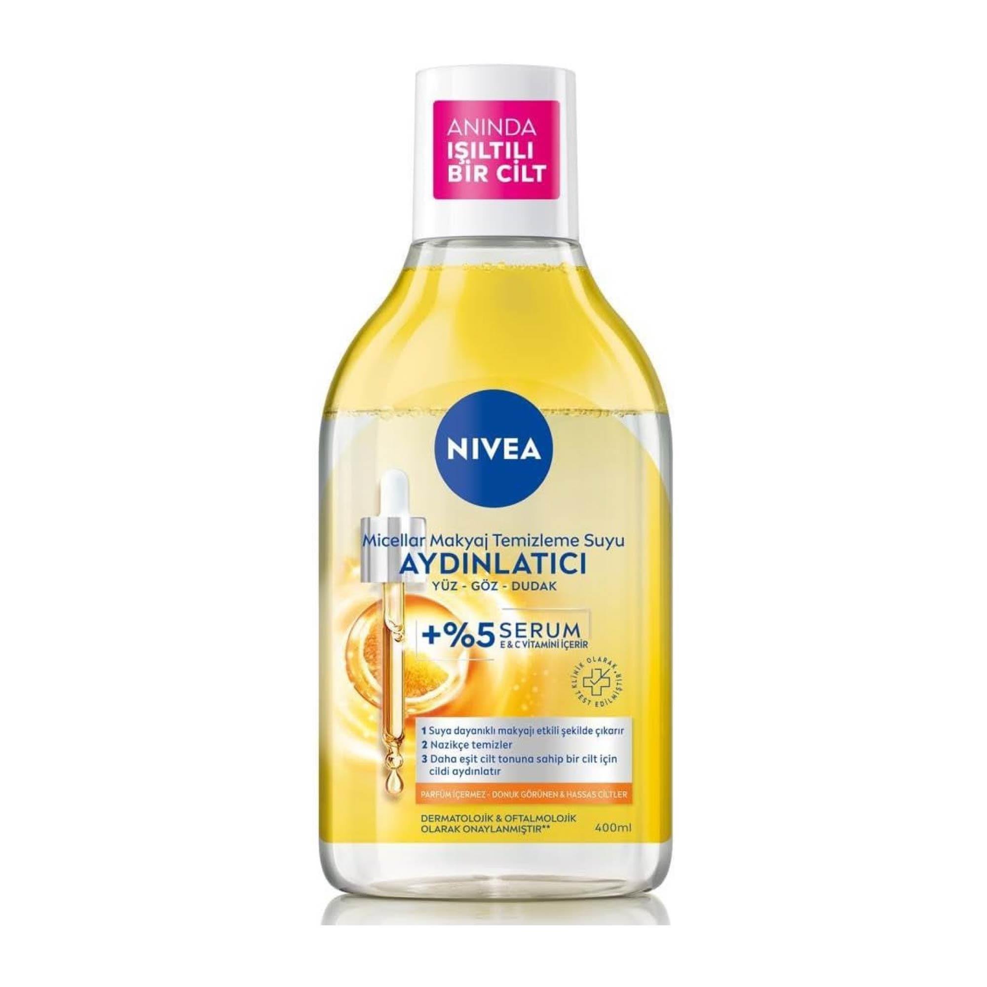 Nivea Micellar  Aydınlatıcı Makyaj Temizleme Suyu 400 ml