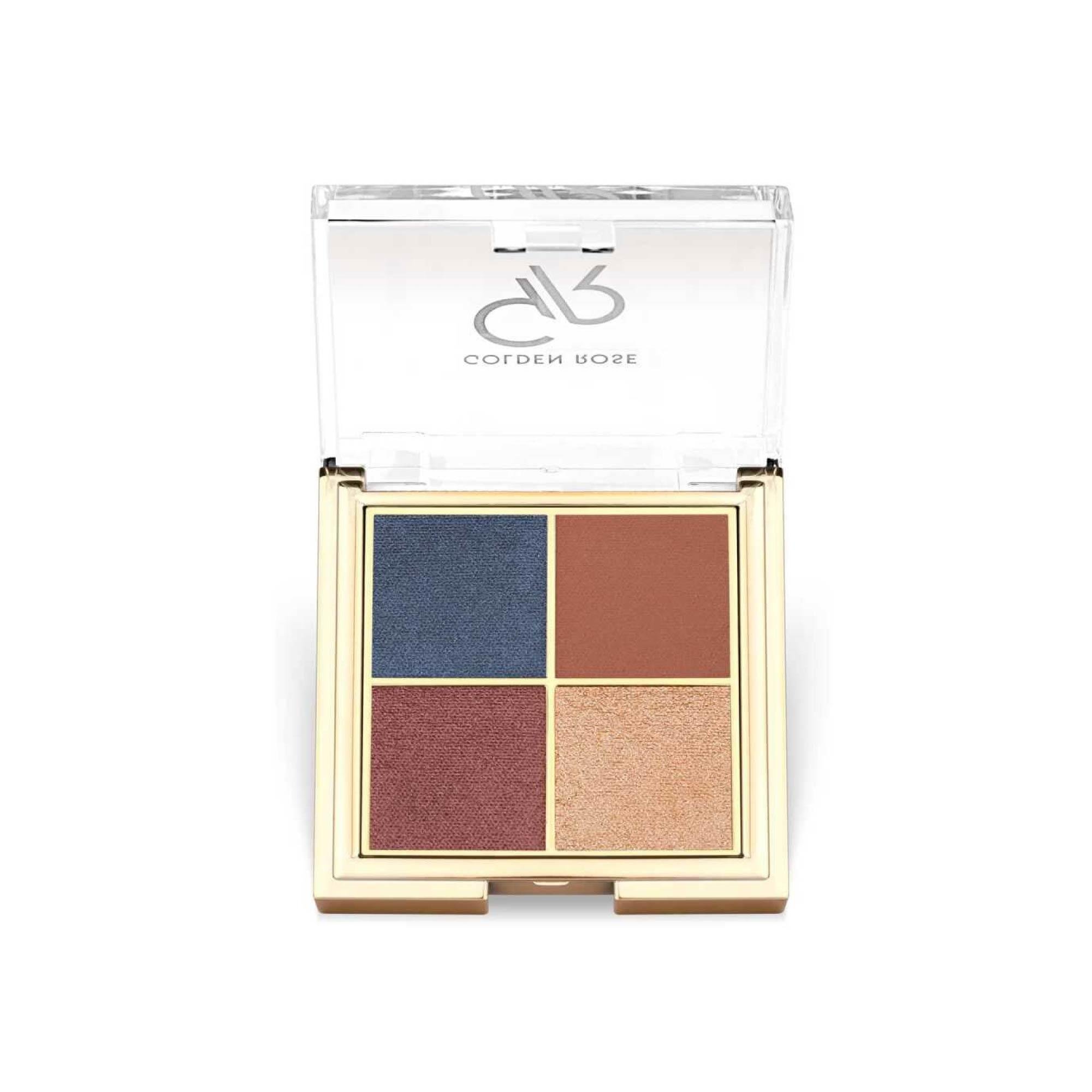 Golden Rose Quattro Eyeshadow Palette Göz Farı 03 Blue Charm