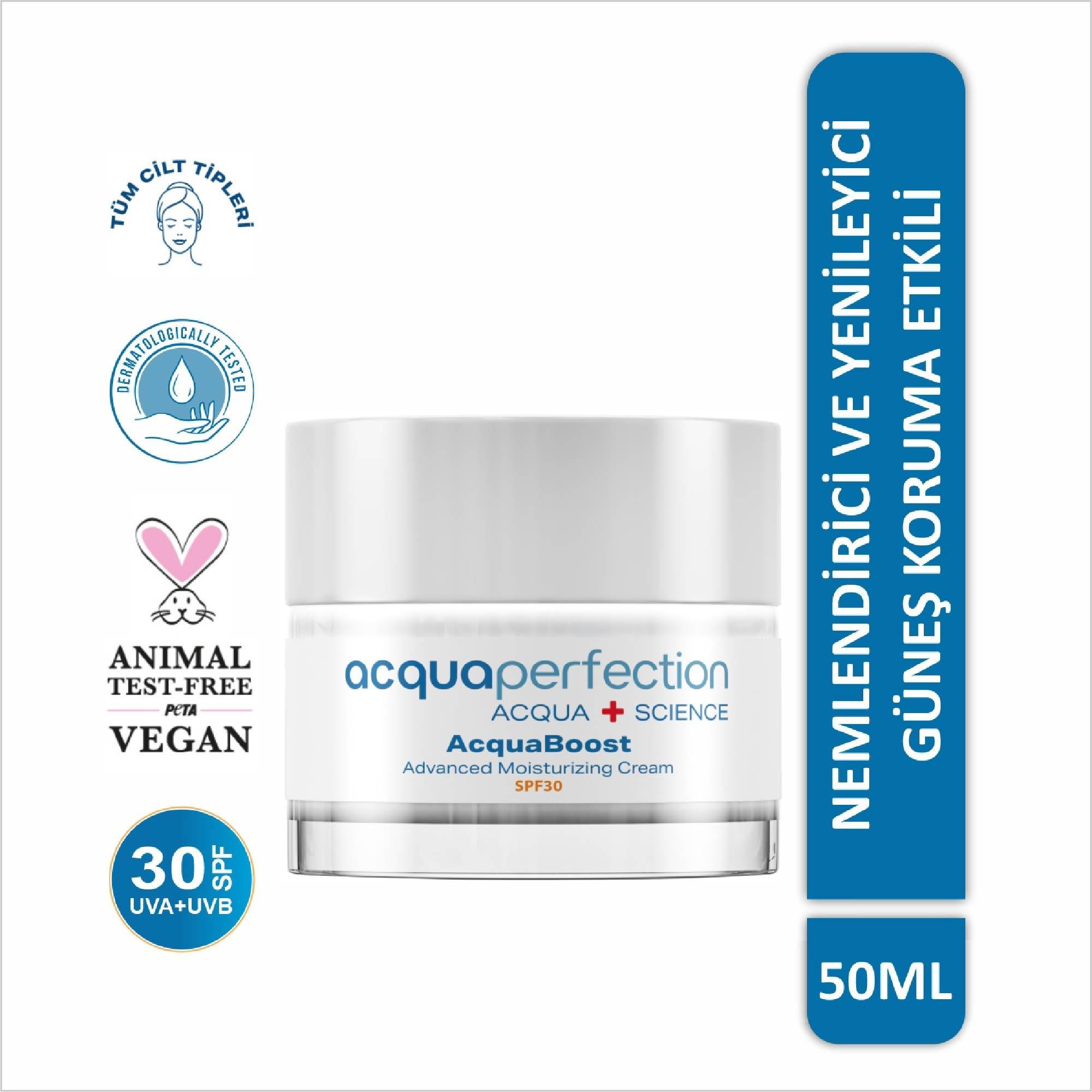 Acqua Perfection AcquaBoost Yoğun Nemlendirici Yüz Kremi 50 ml