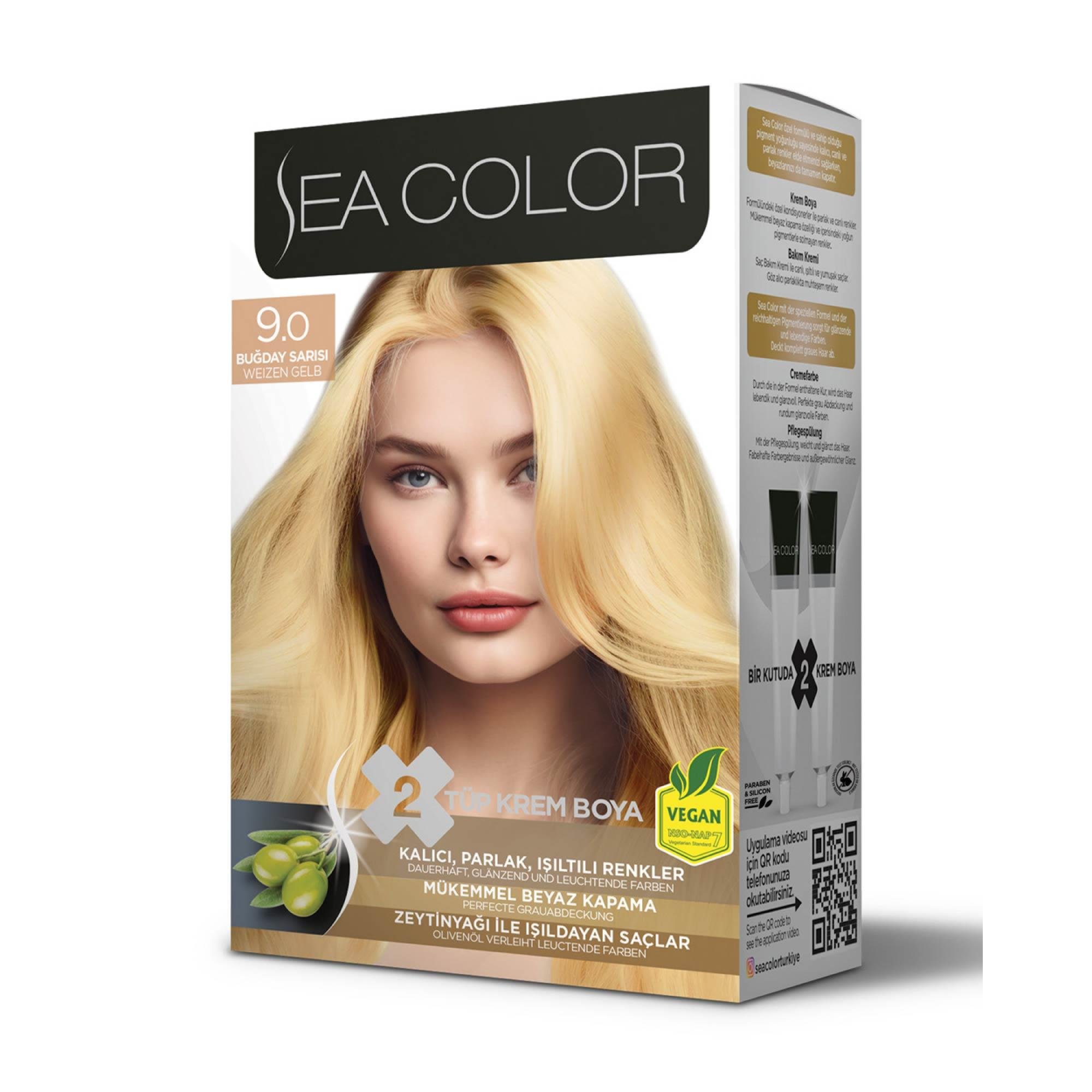 Sea Color Set Boya 9.0 Buğday Sarısı