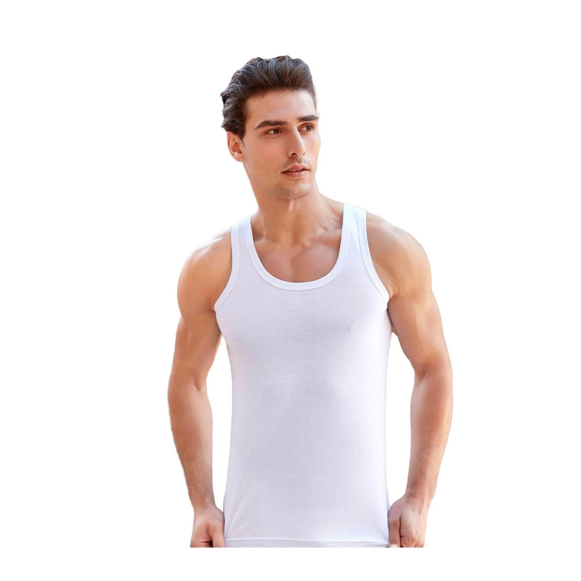 Berrak Erkek Ribana Atlet  Beyaz XSmall/45 1020