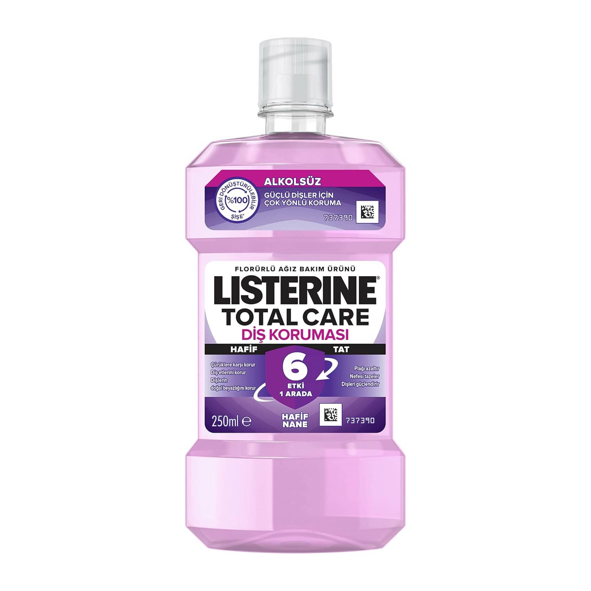 Listerine Total Care Diş Koruması Hafif Tat Florürlü 250 ml