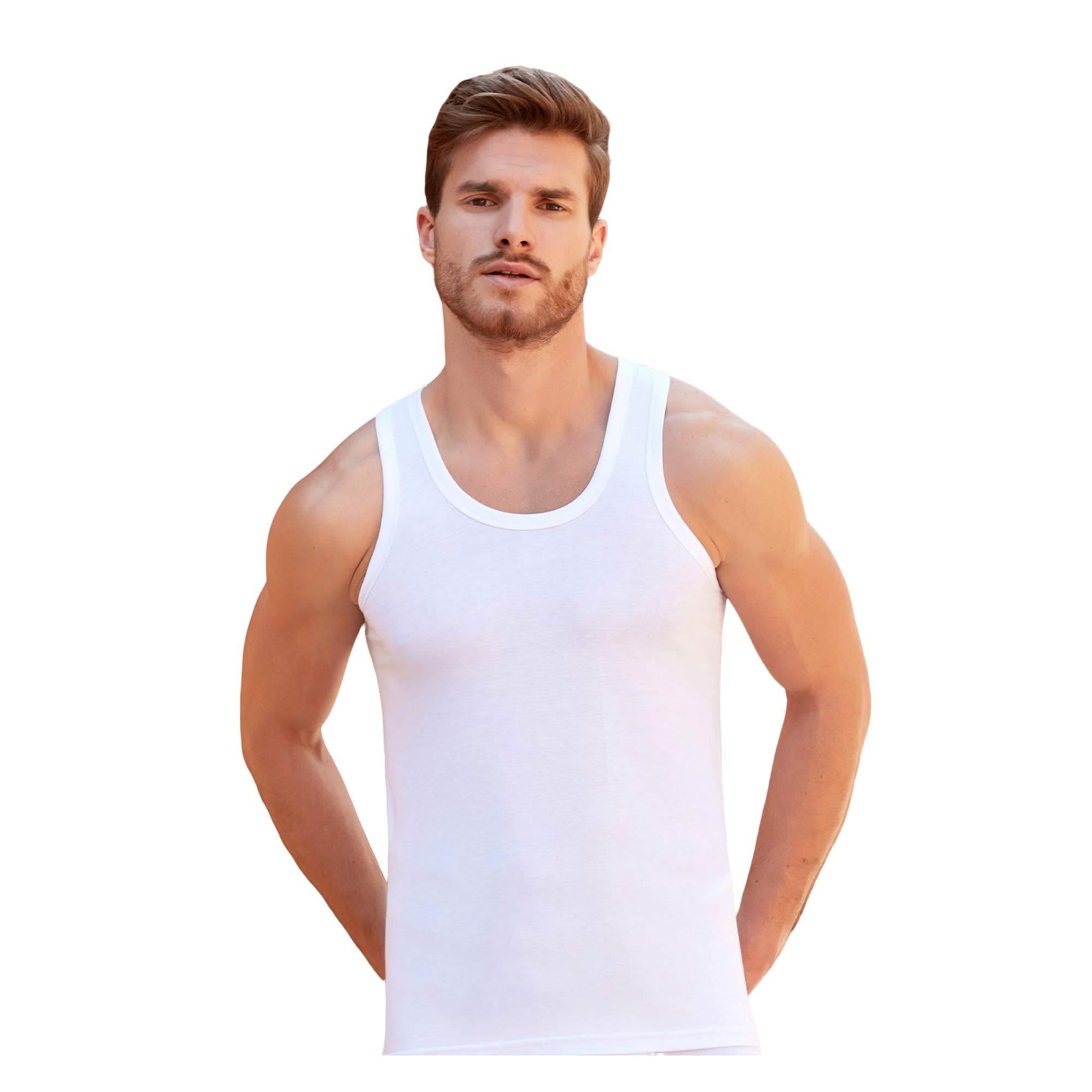 Berrak Erkek Atlet Beyaz XLarge/56 1004	