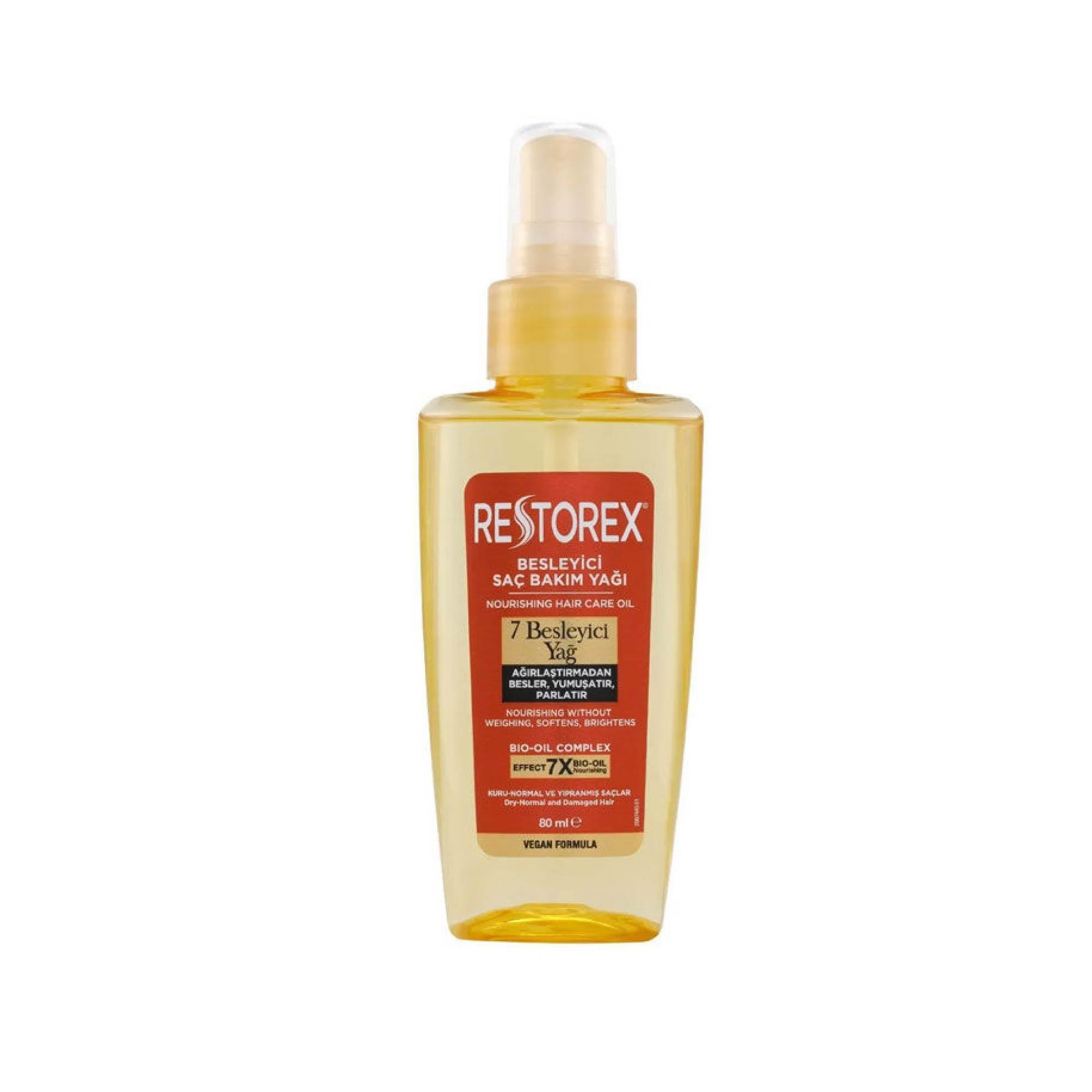 Restorex Besleyici Saç Bakım Yağı 80 ml