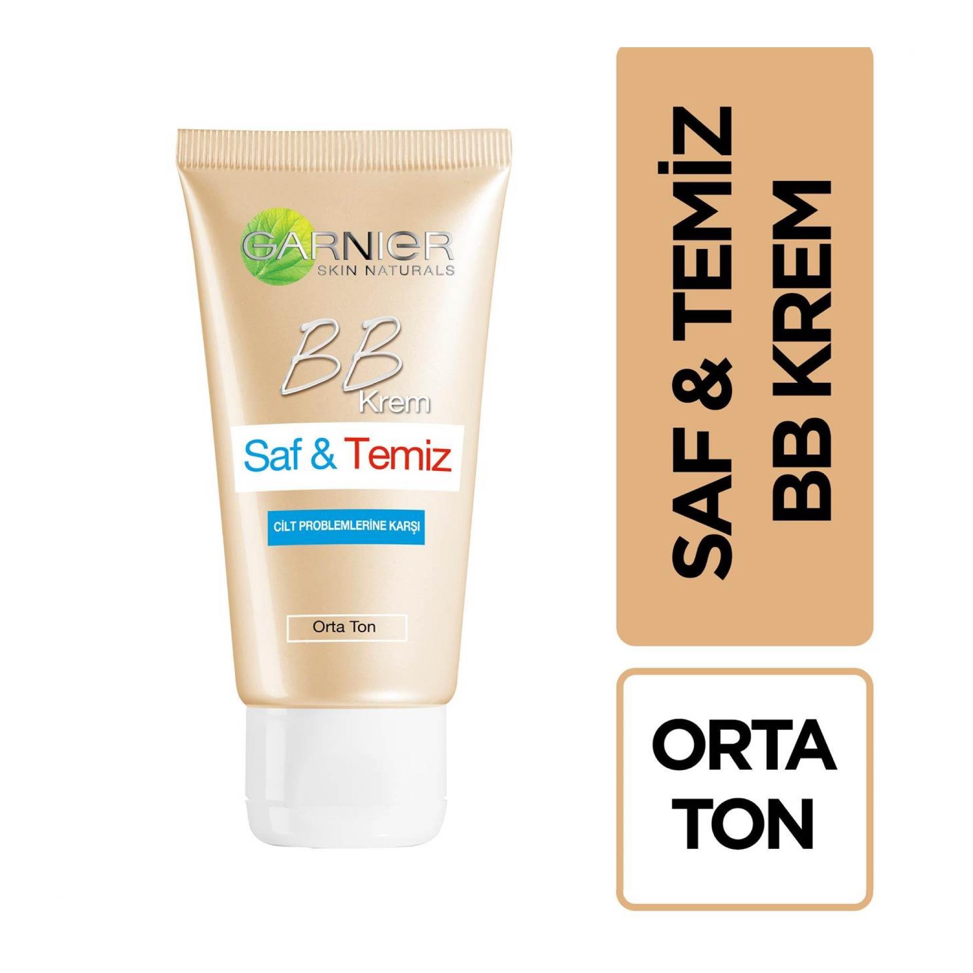 Garnier Saf & Temiz BB Krem Orta Ton 50 ml.