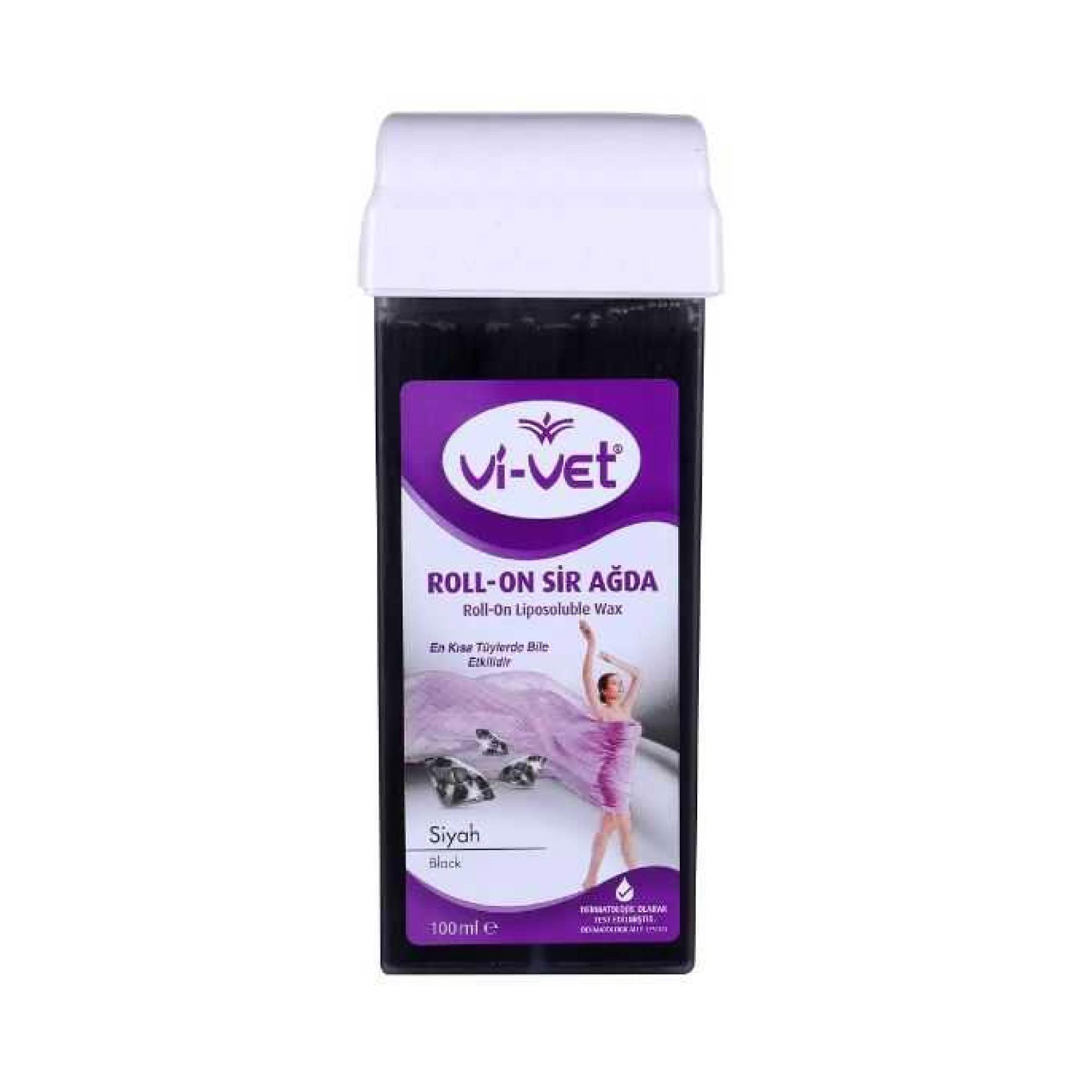 ViVet Roll-On Sir Ağda Siyah 100ml 