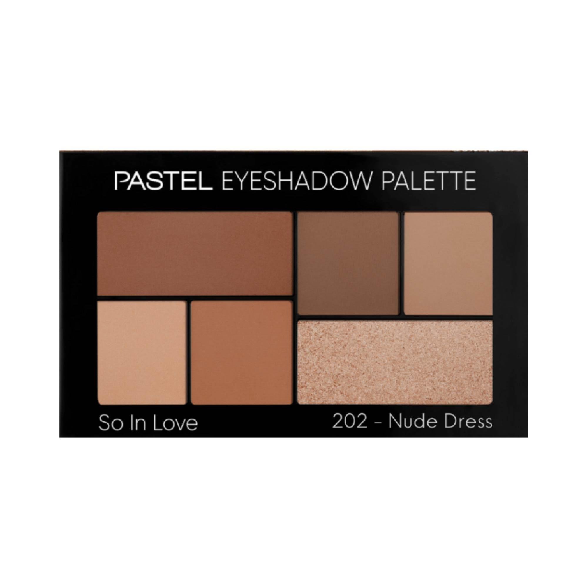 Pastel Eyeshadow Palette Göz Farı So in Love no:202 Nude Dress