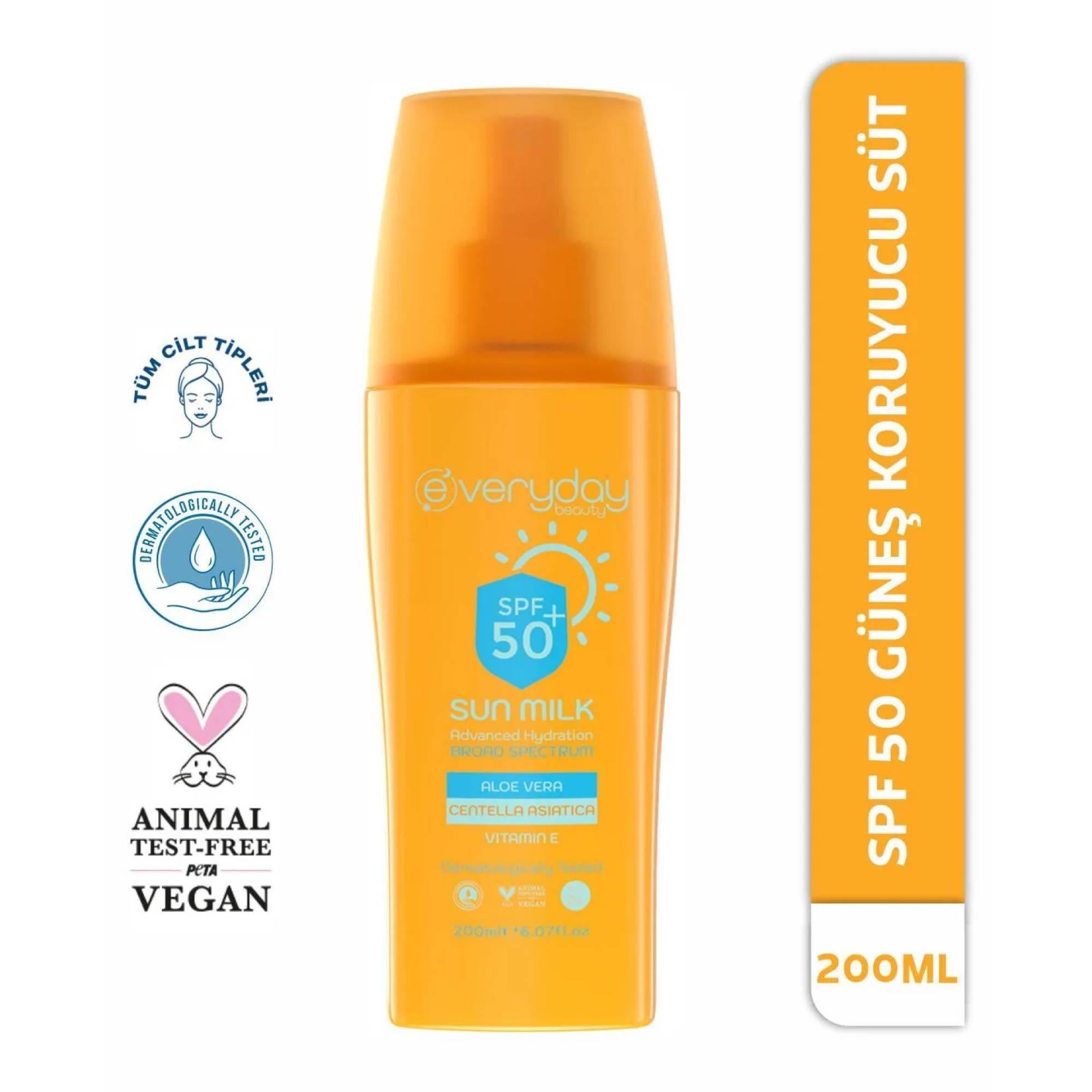 Everyday Beauty Güneş Sütü SPF 50+ 200 ml