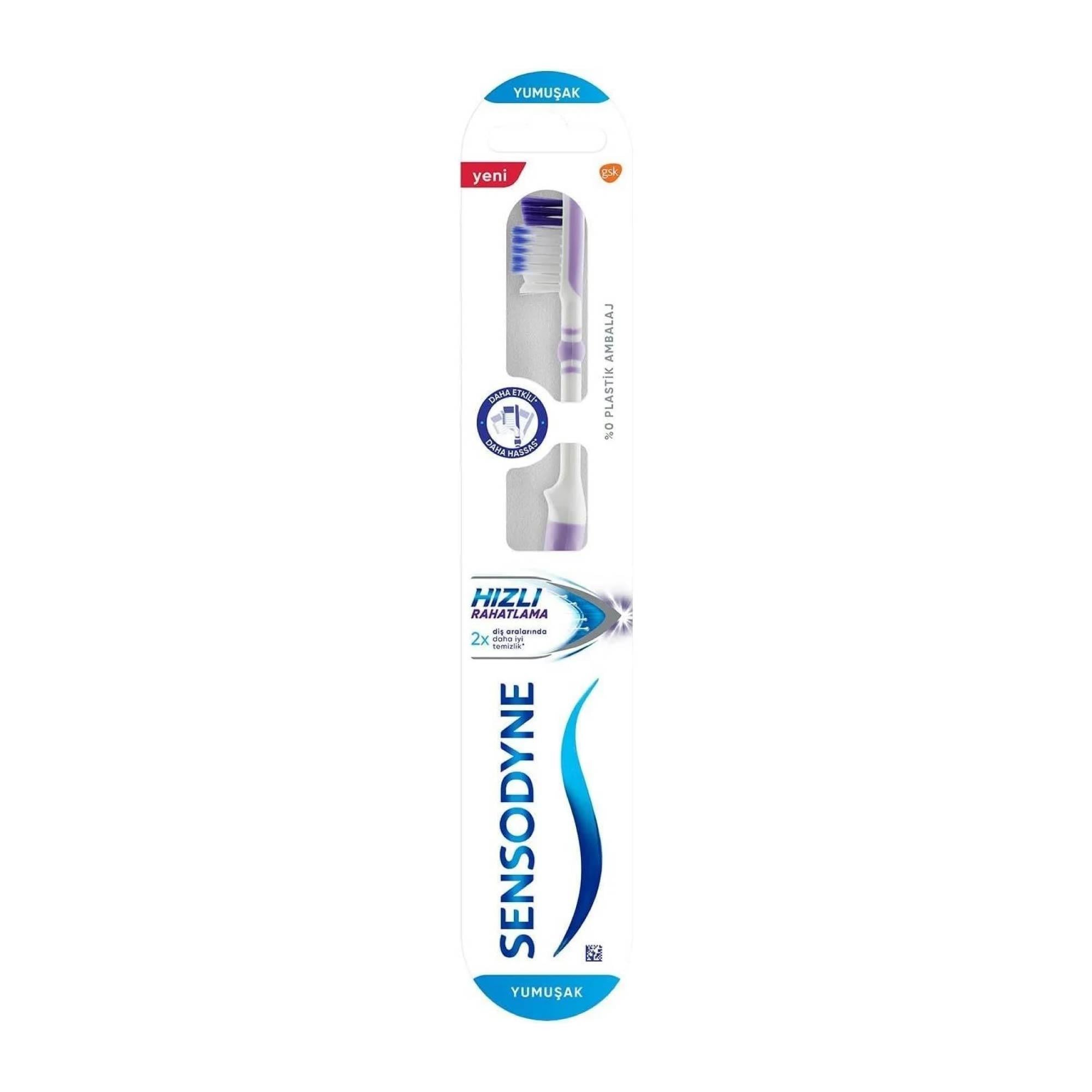  Sensodyne Hızlı Rahatlama Yumuşak Diş Fırçası