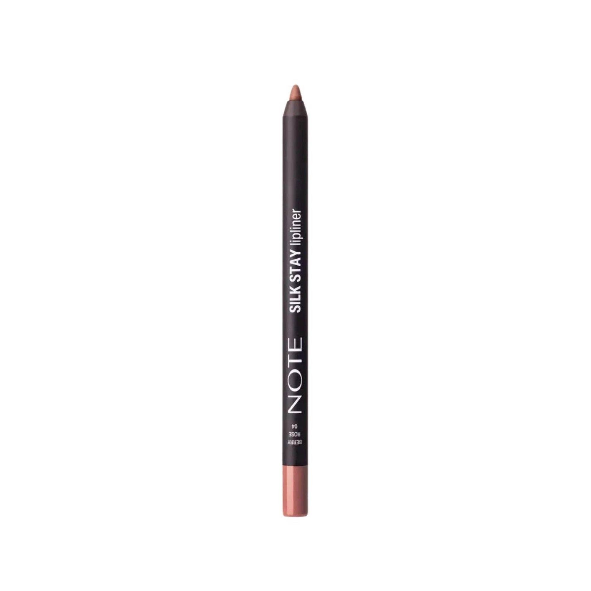 Note Silk Stay Lipliner 04 Berry Rose