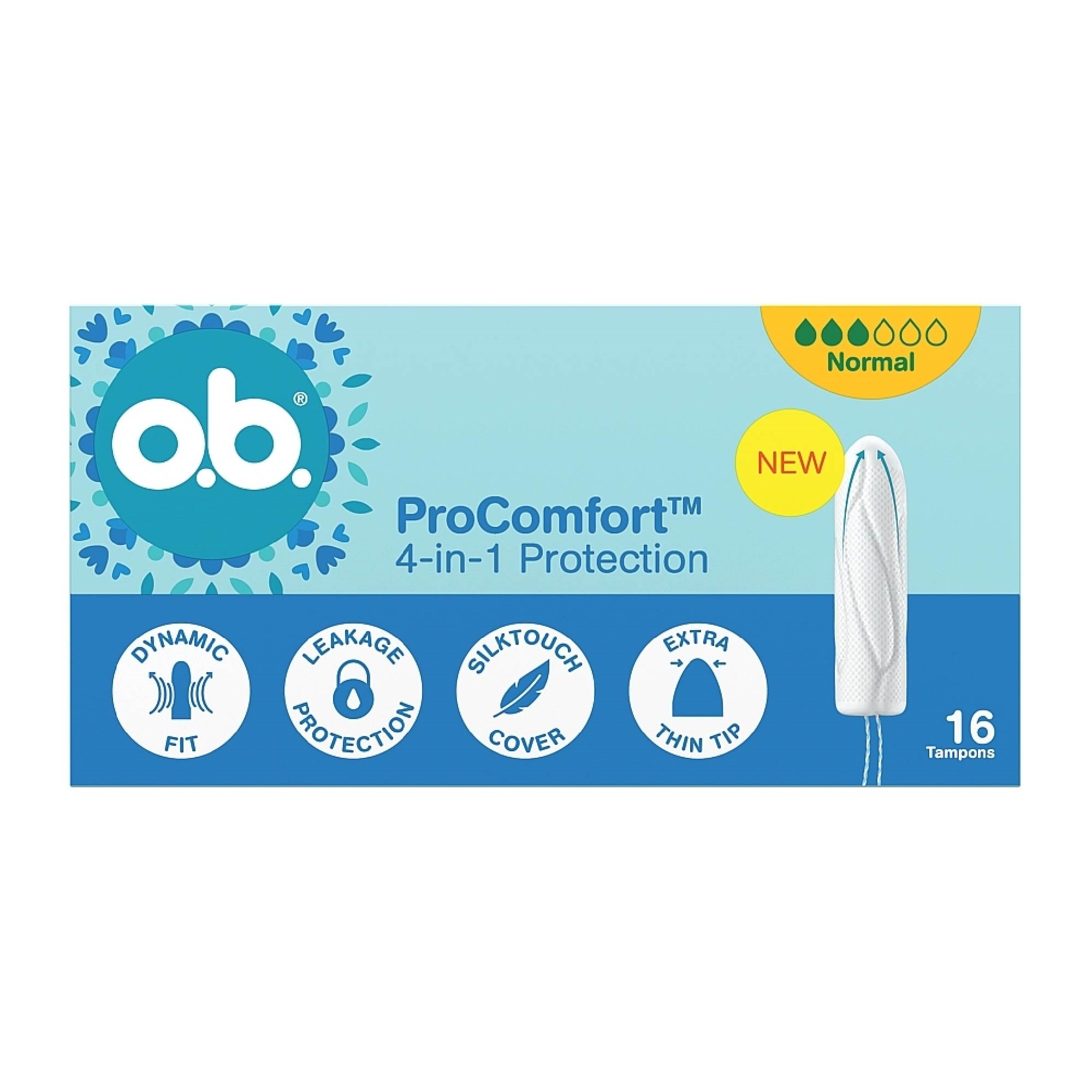 O.B.ProComfort Tampon Normal 16'lı