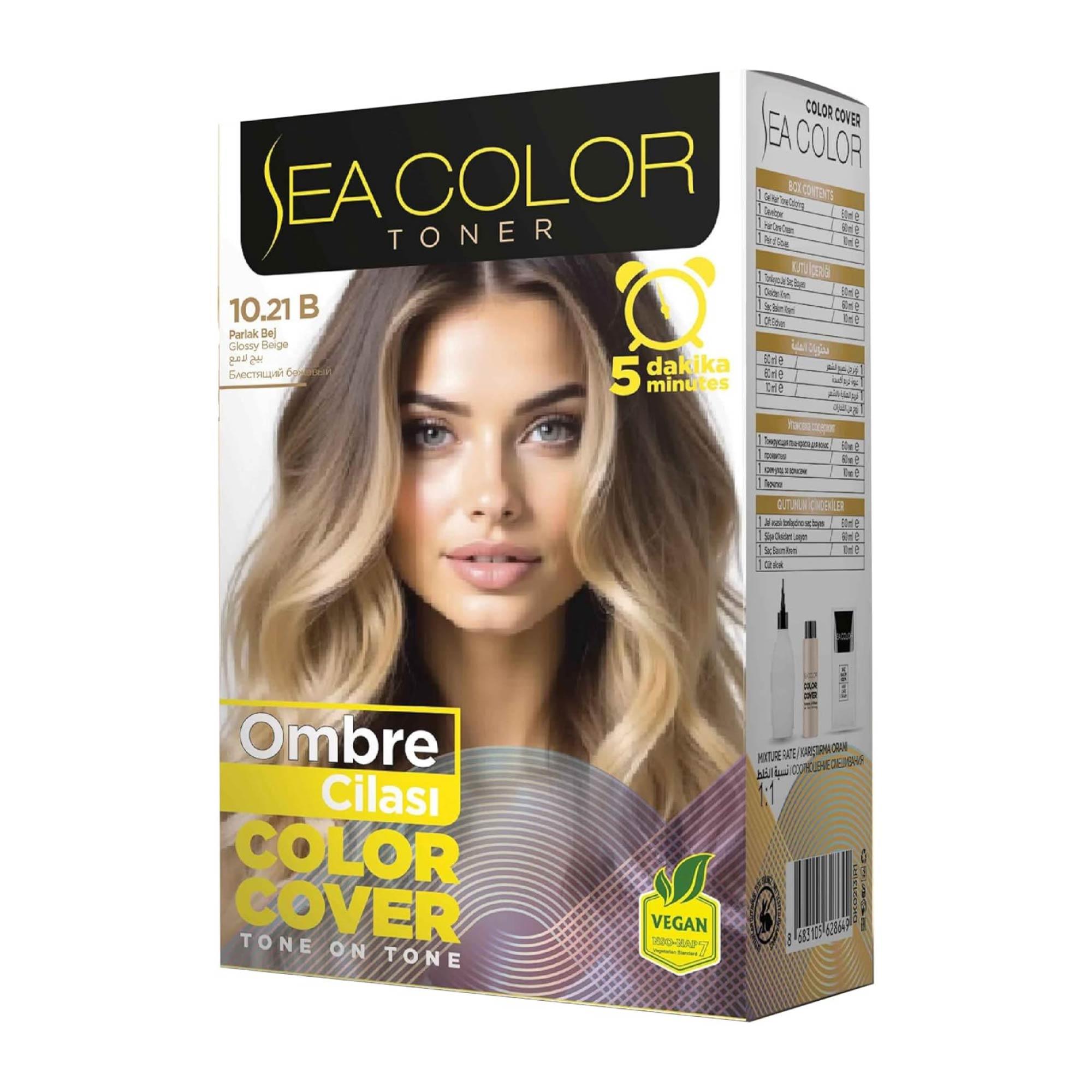 Sea Color Toner Ombre Cilası 10.21B Parlak Bej