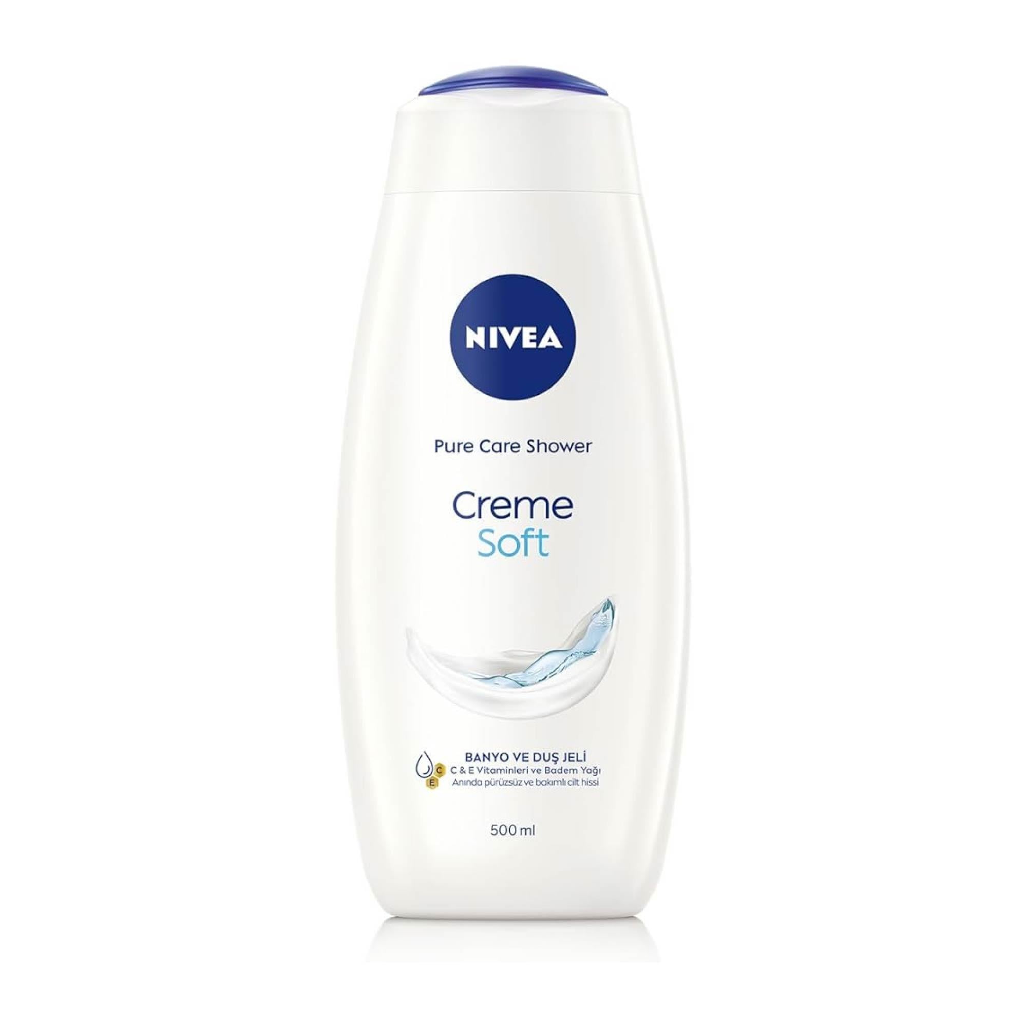 Nivea Creme Soft Kremsi Dokunuş Banyo ve Duş Jeli 500 ml