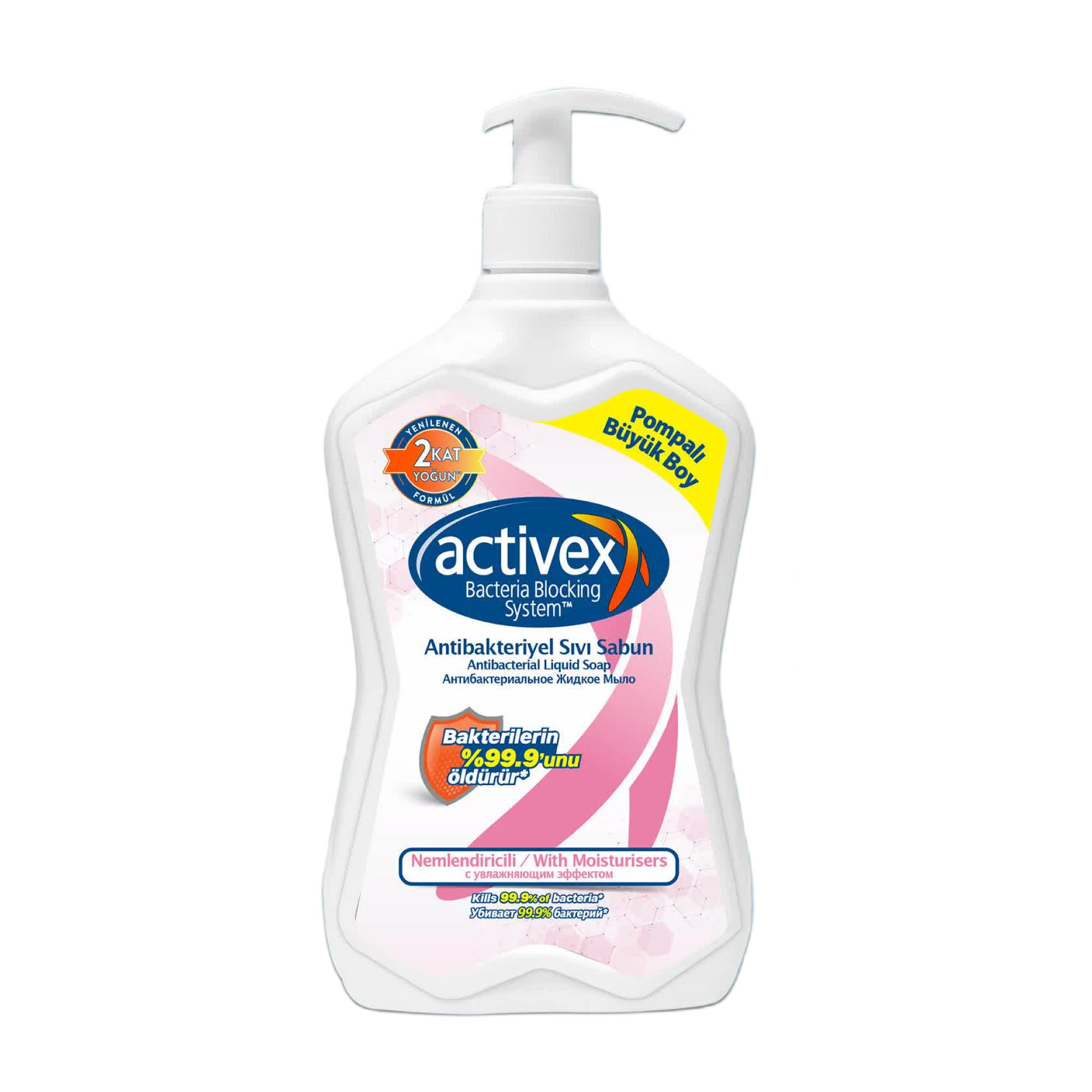 Activex Sıvı Sabun Antibakteriyel Nemlendiricili 700 ml