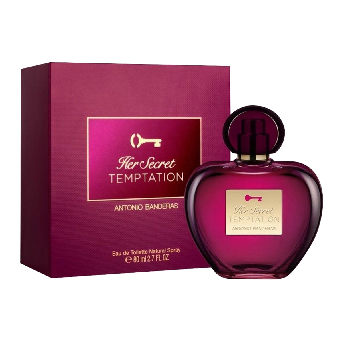 Antonio Banderas Her Secret Temptation Edt Parfüm 80 ml. - Platin