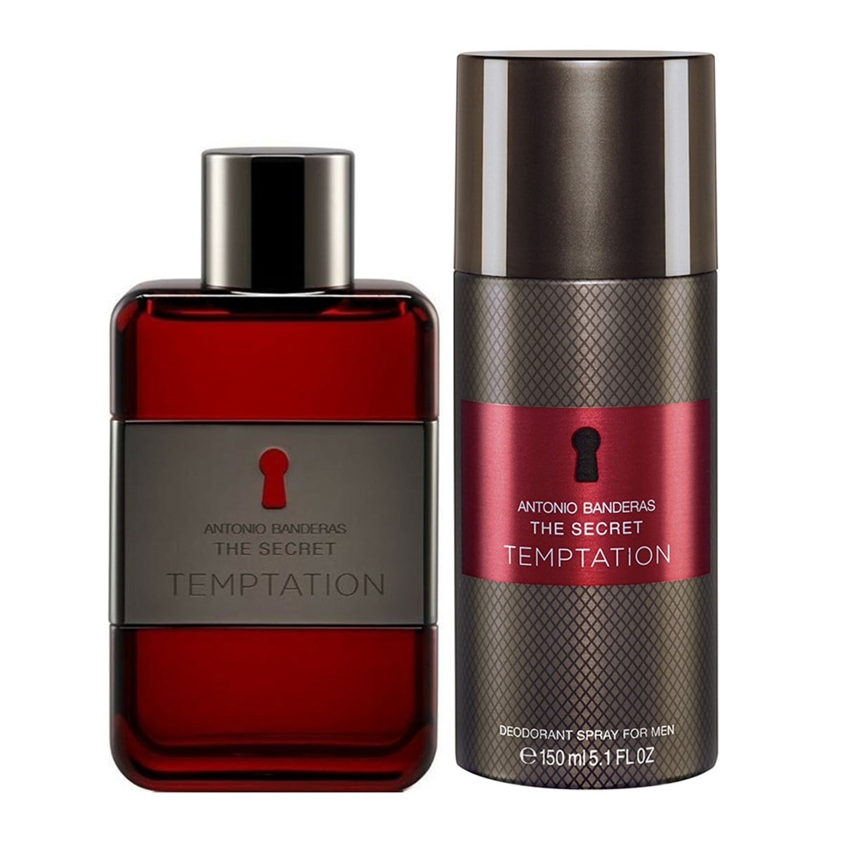 Antonio Banderas The Secret Temptation EDT Erkek Parfüm 100ml + The Secret Temptation For Men Deodorant 150ml