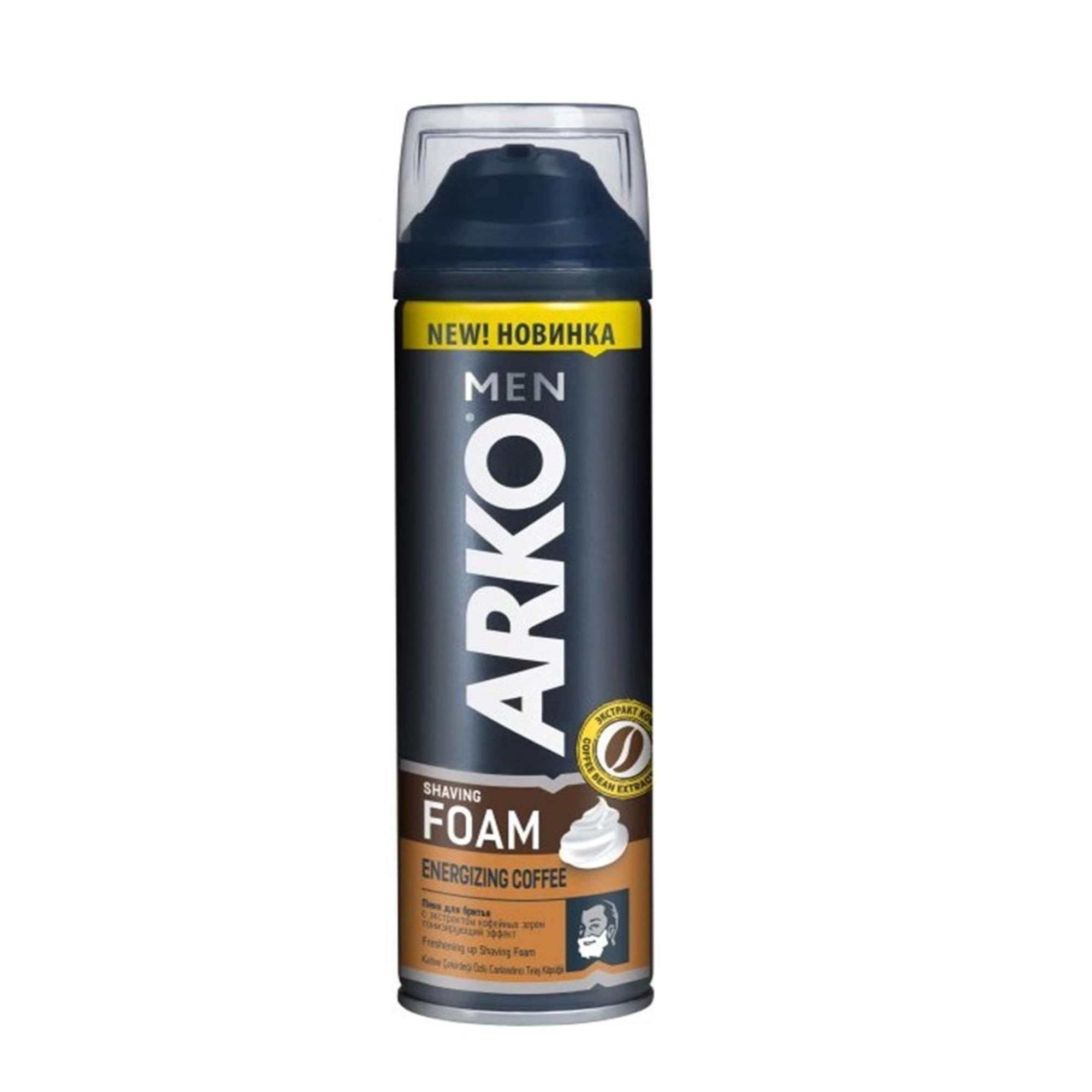 Arko Men Shaving Foam Energizing Coffee Canlandırıcı Tıraş Köpüğü 200ml
