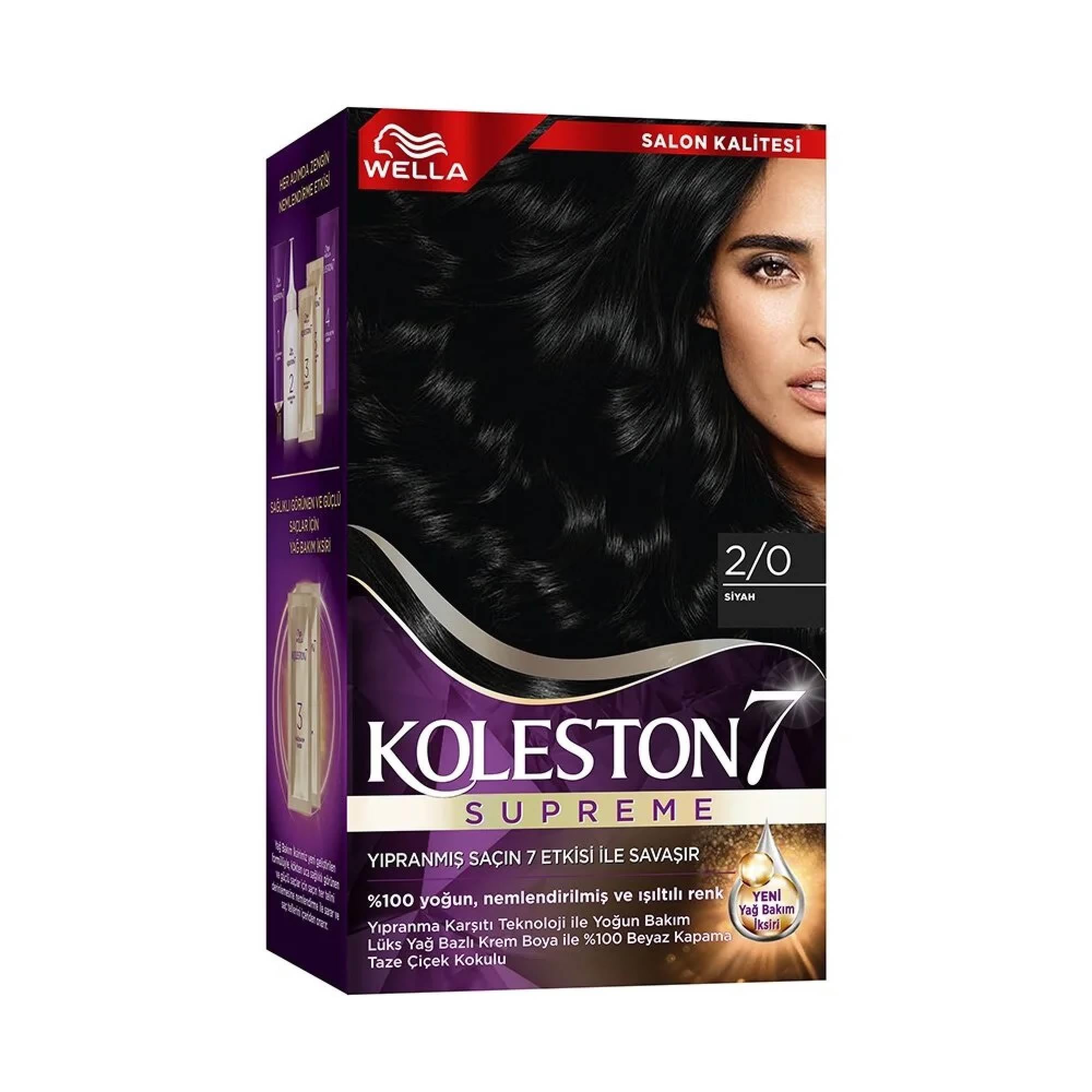 Koleston Set Boya Siyah 2/0