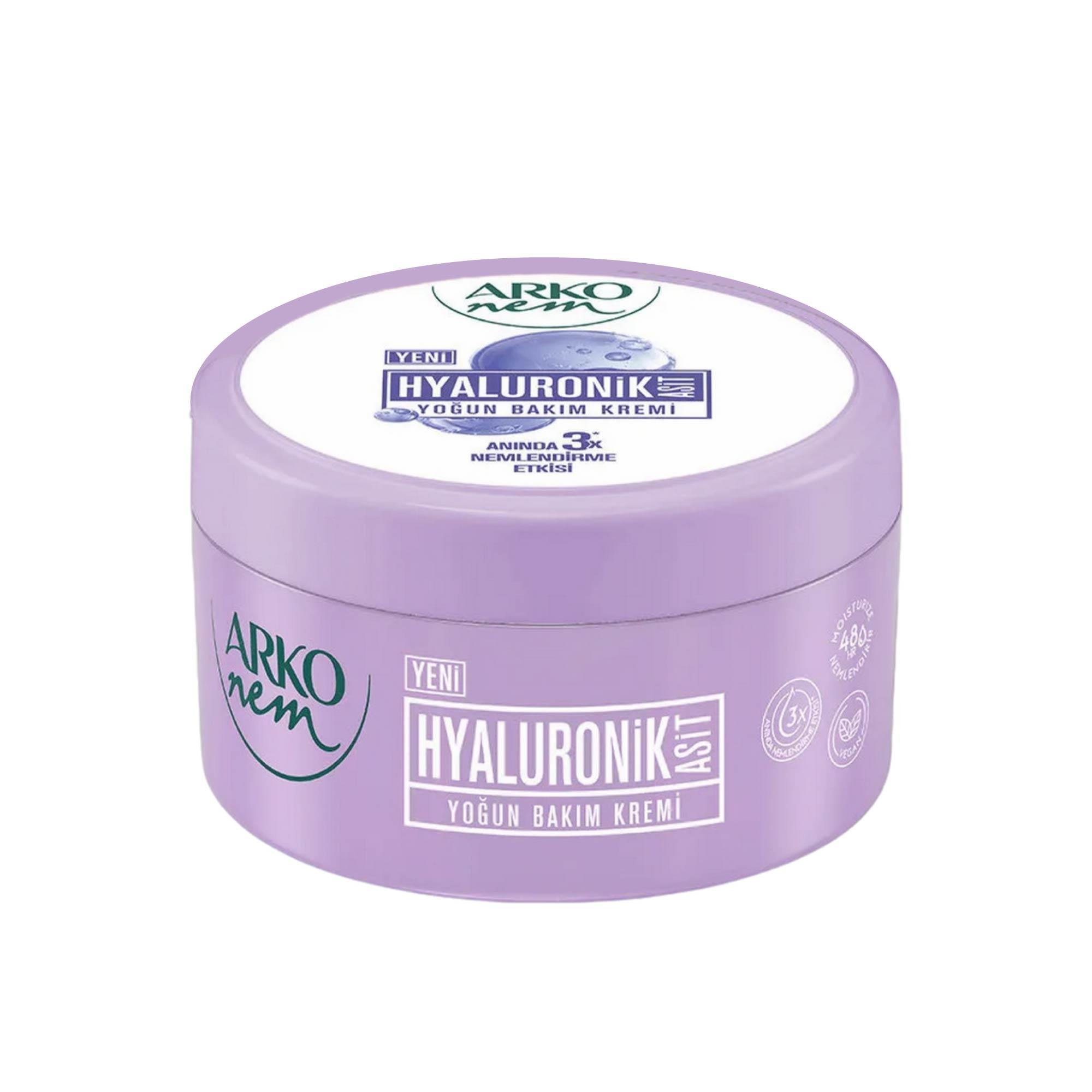 Arko Nem Yoğun Bakım Kremi Hyaluronik Asit 250ml