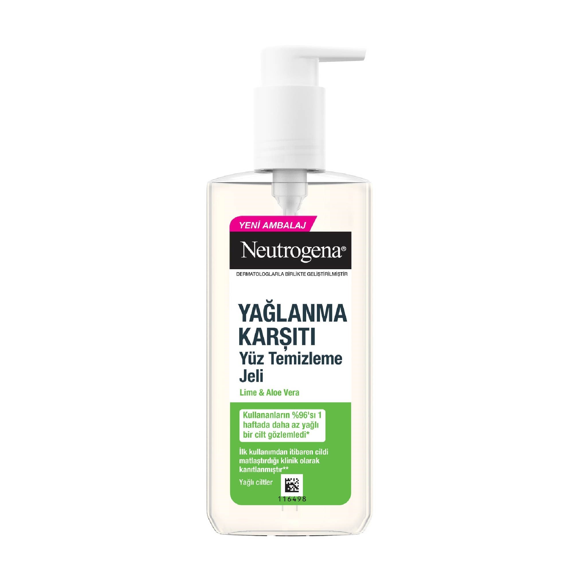  Neutrogena Yağlanma Yüz Temizleme Jeli 200 ml