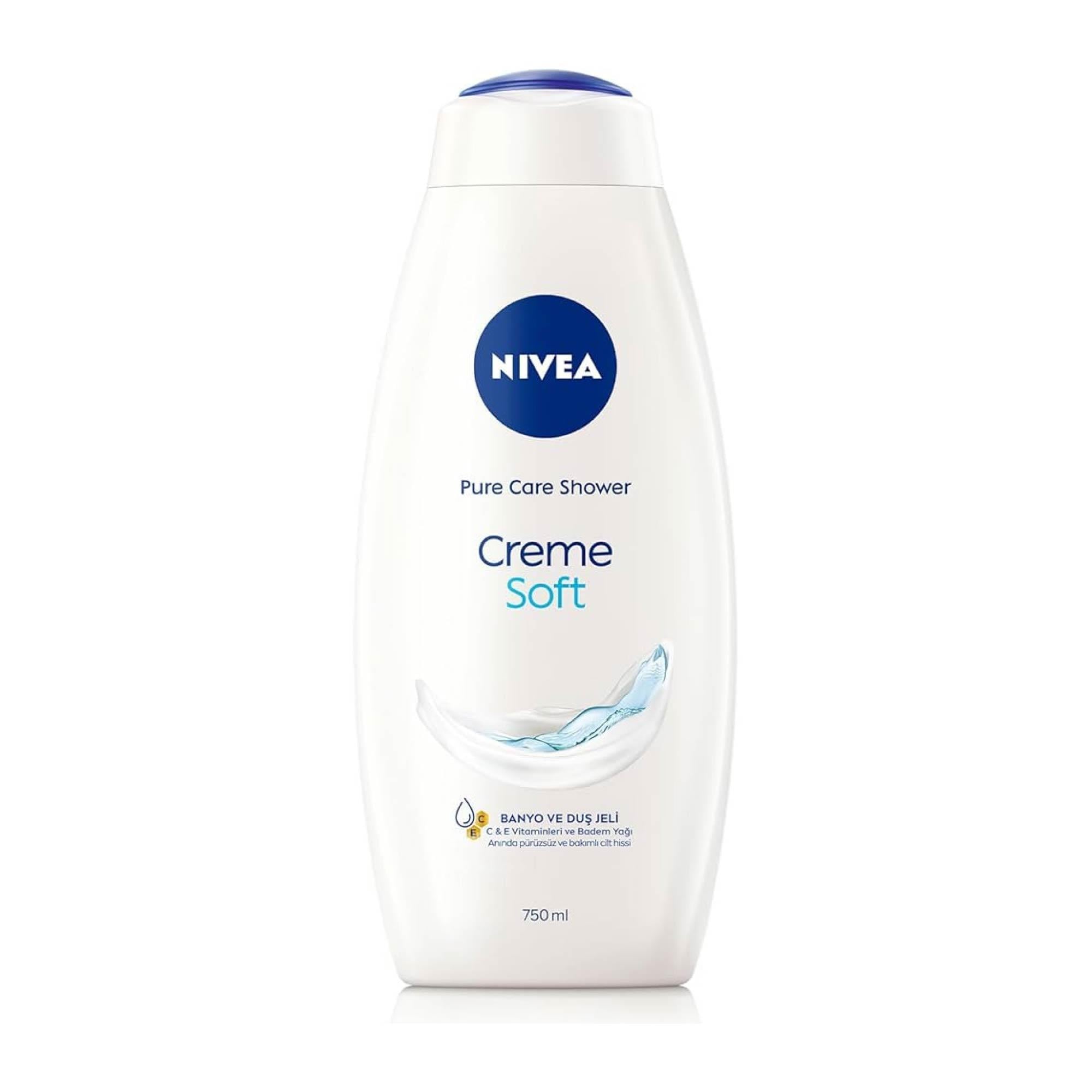 Nivea Creme Soft Kremsi Dokunuş Banyo ve Duş Jeli 750 ml