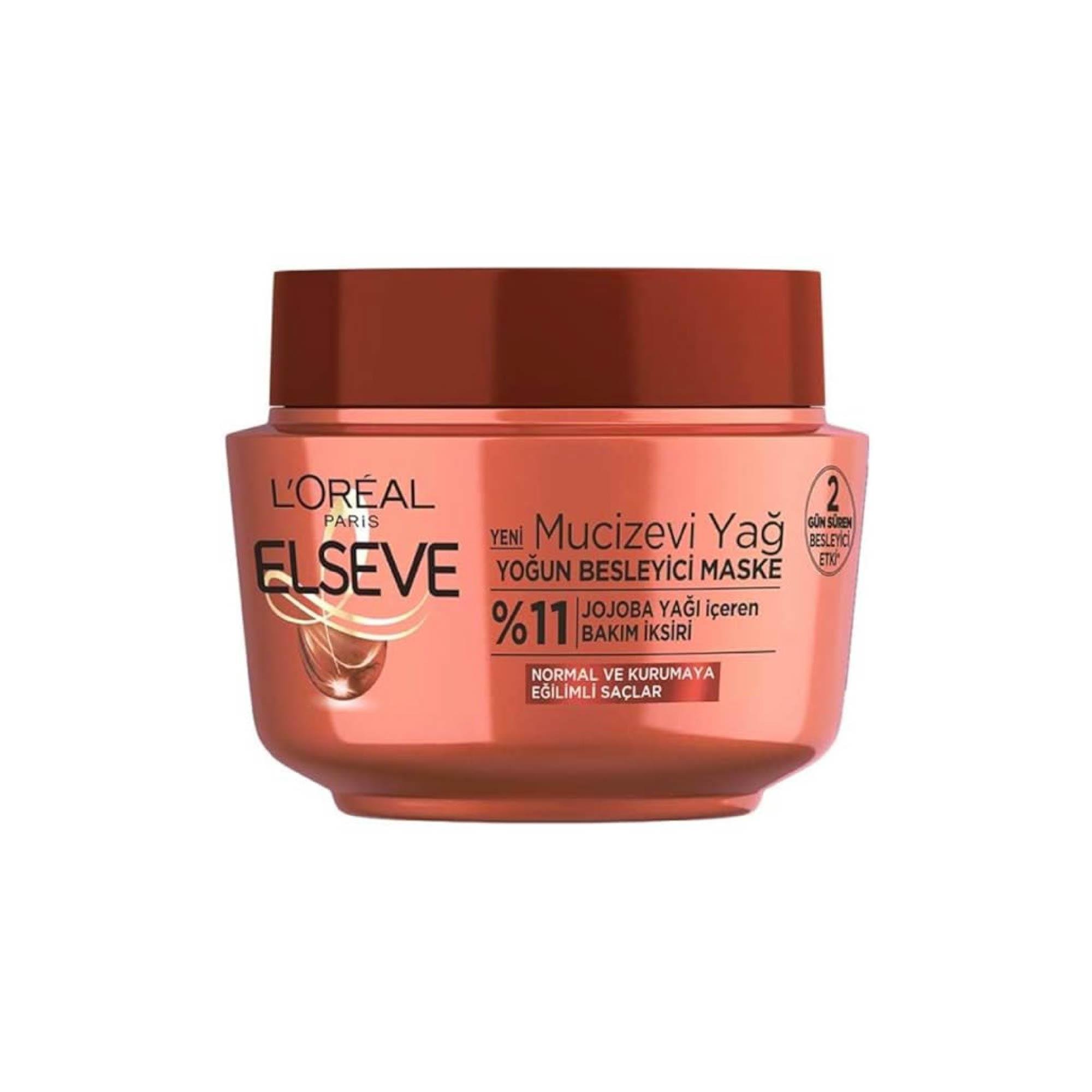 Elseve Besleyici Saç Maskesi  Mucizevi Yağ 300 ml