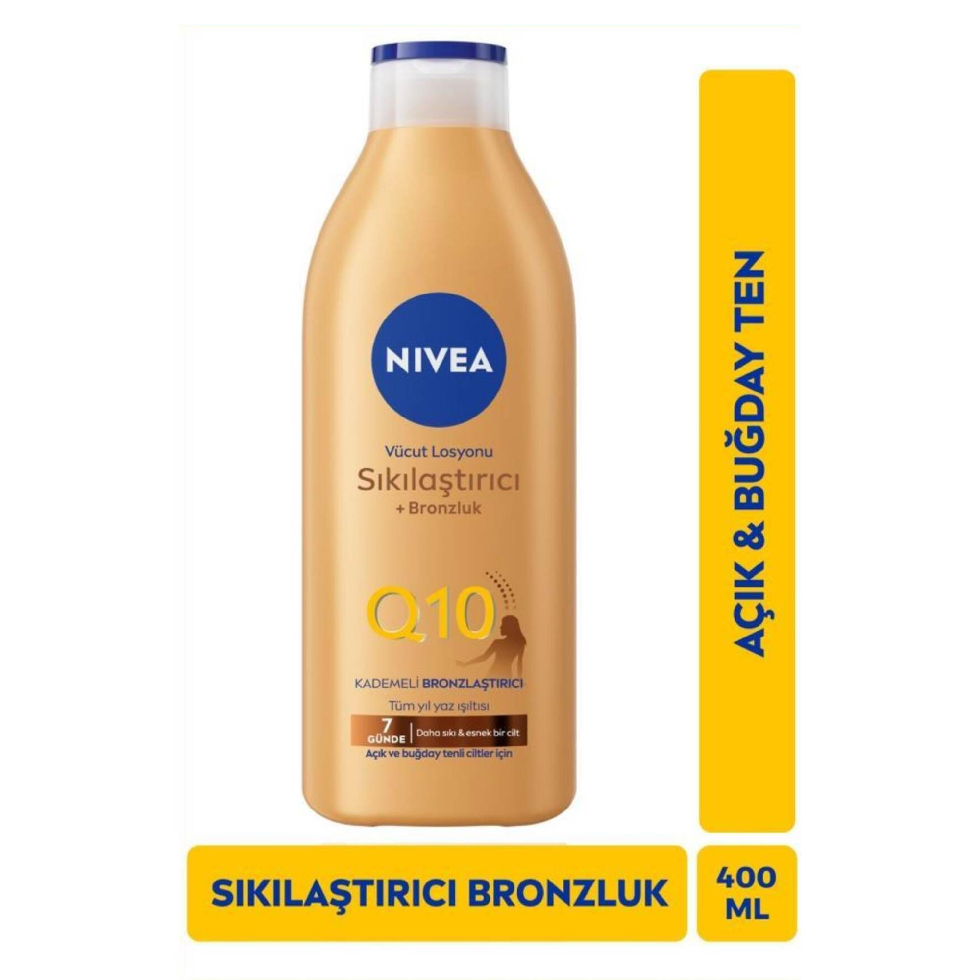 Nivea Vücut Losyonu Q10 Sıkılaştırıcı+Bronzluk 400Ml