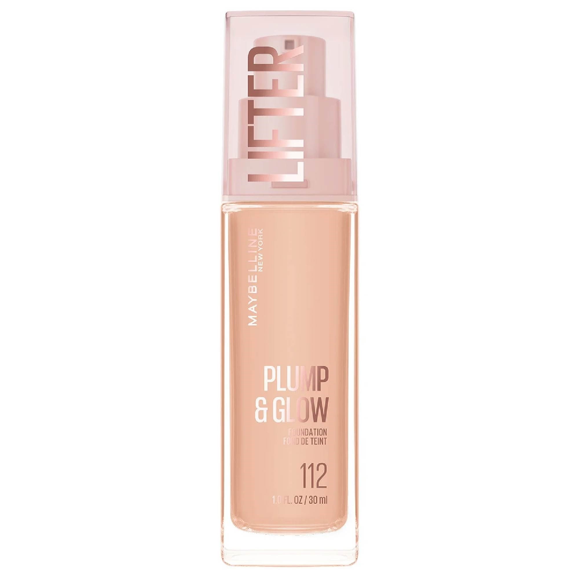 Maybelline Lifter Plump & Glow - Cilt Bakım Etkili Fondöten No: 112
