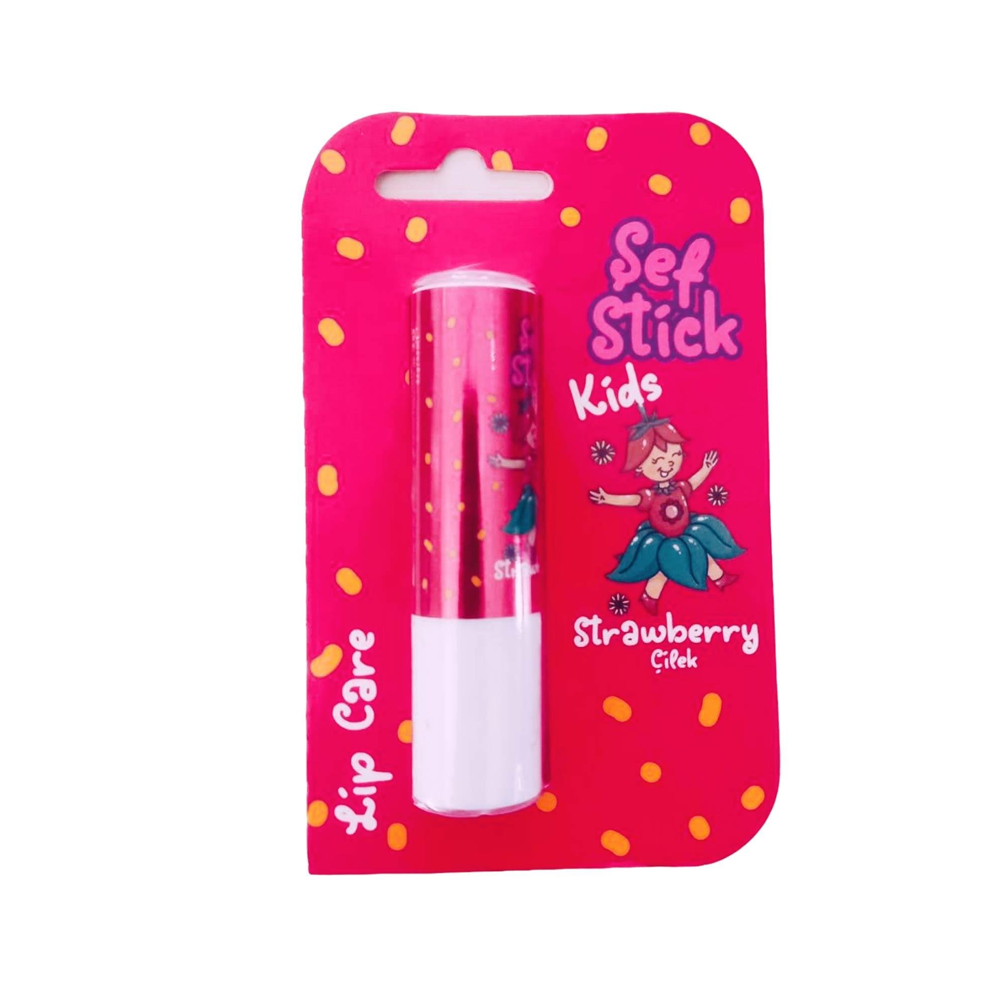 Şef Stick Kids Dudak Balmı Strawberry