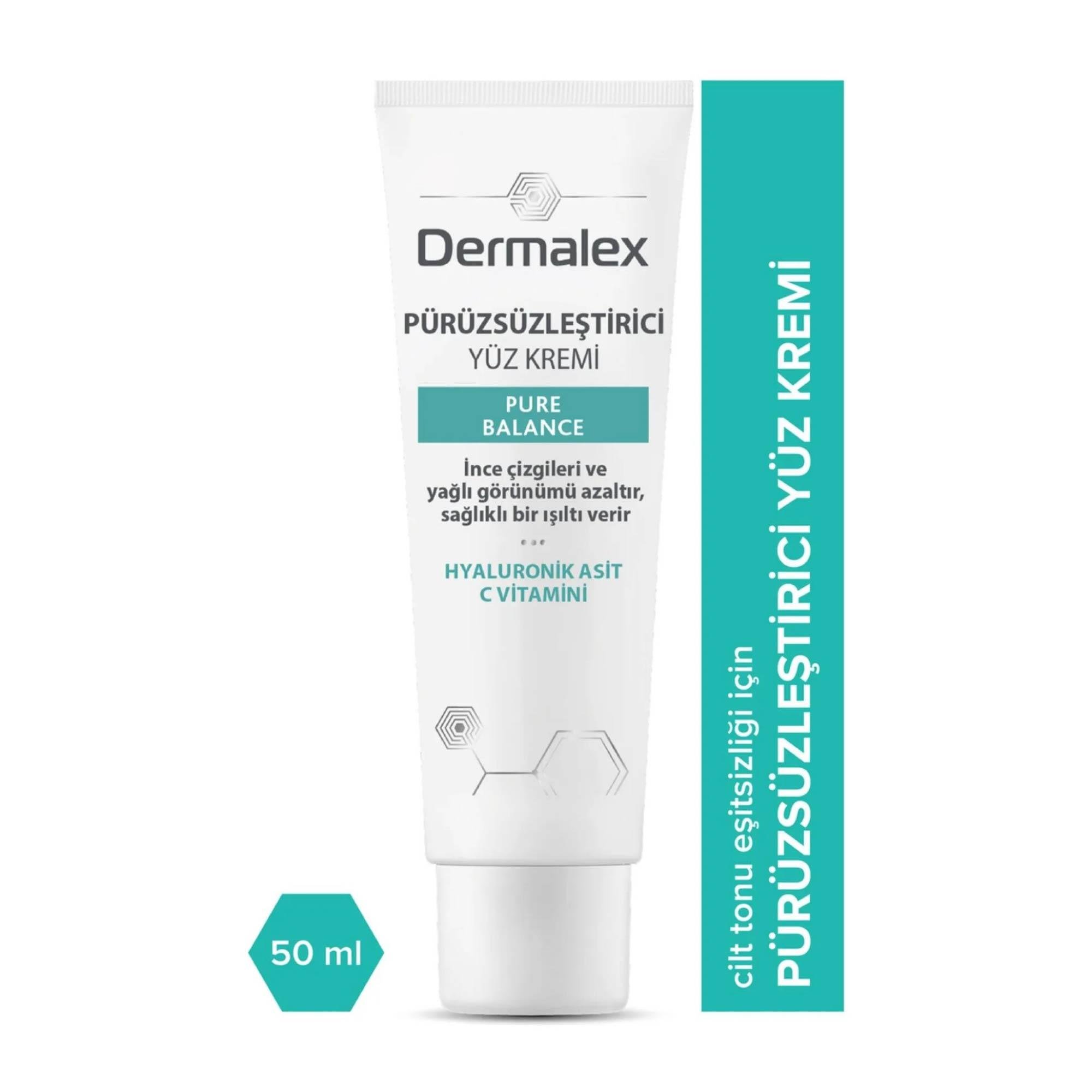 Dermalex Pürüzsüzleştirici Yüz Kremi 50 ml	