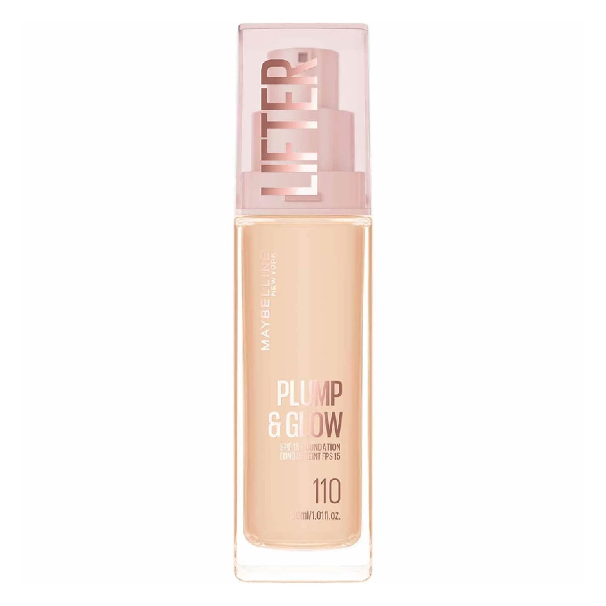 Maybelline Lifter Plump & Glow - Cilt Bakım Etkili Fondöten No: 110
