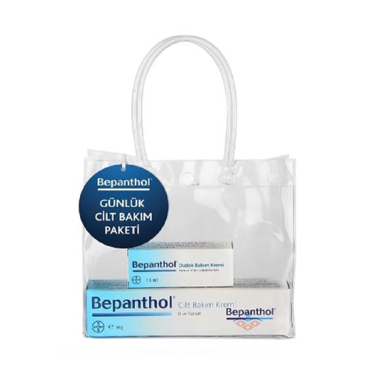 Bepanthol Cilt Bakım Kremi 30gr + Bapanthol Dudak Bakım Kremi 7,5 gr