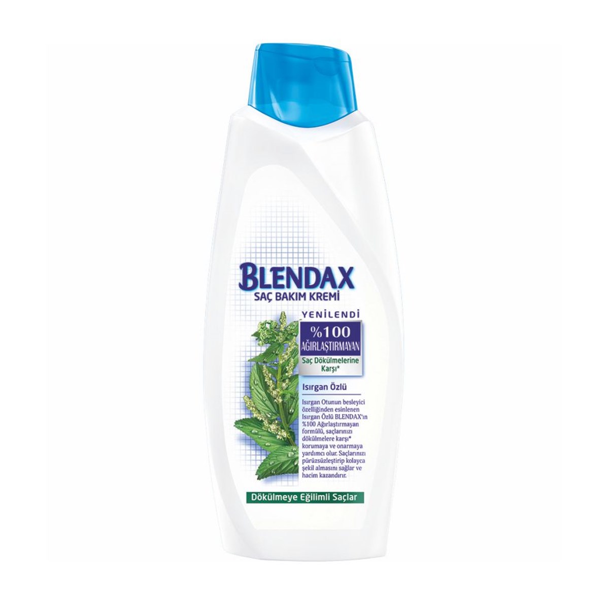 Blendax Isırgan Özlü Saç Bakım Kremi Dökülmeye Eğilimli Saçlar 600 Ml.