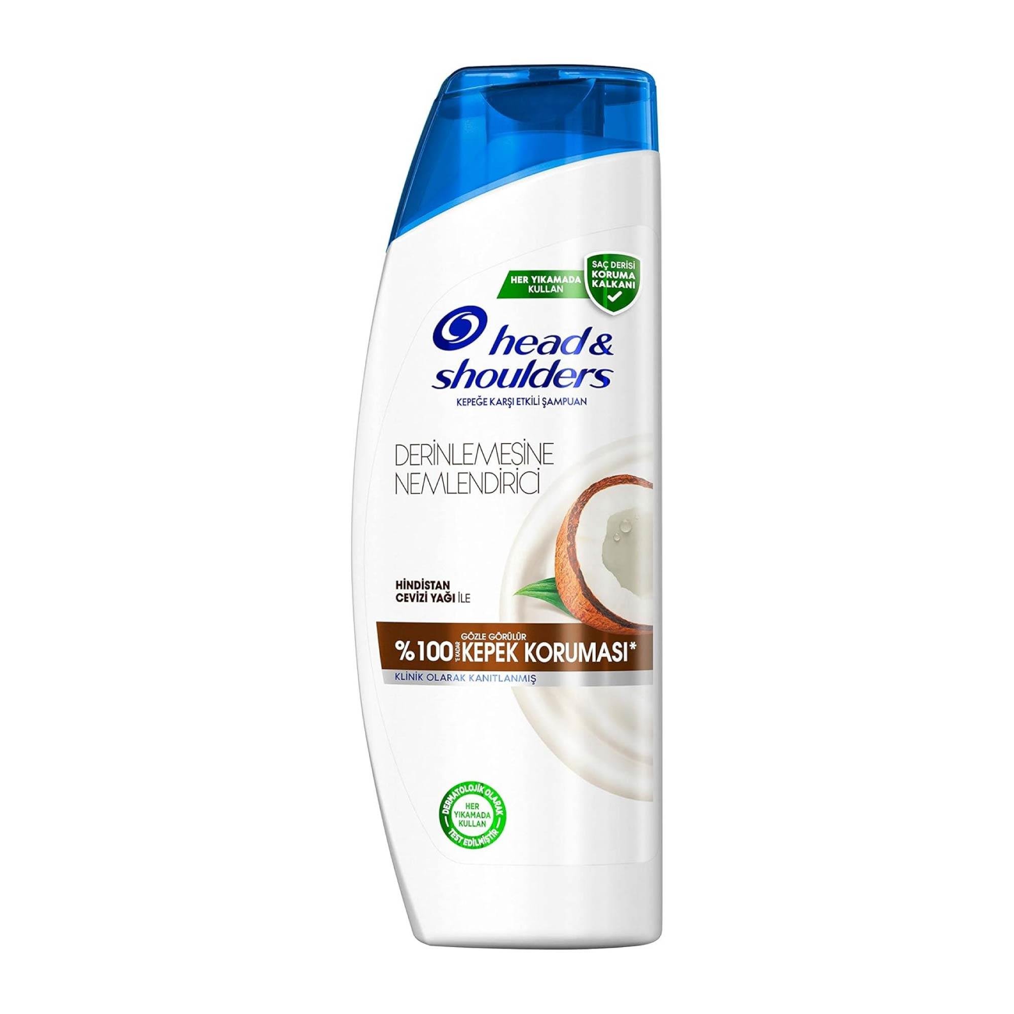 Head&Shoulders Şampuan Derinlemesine Nemlendirici Hindistan Cevizi Yağı 330ml