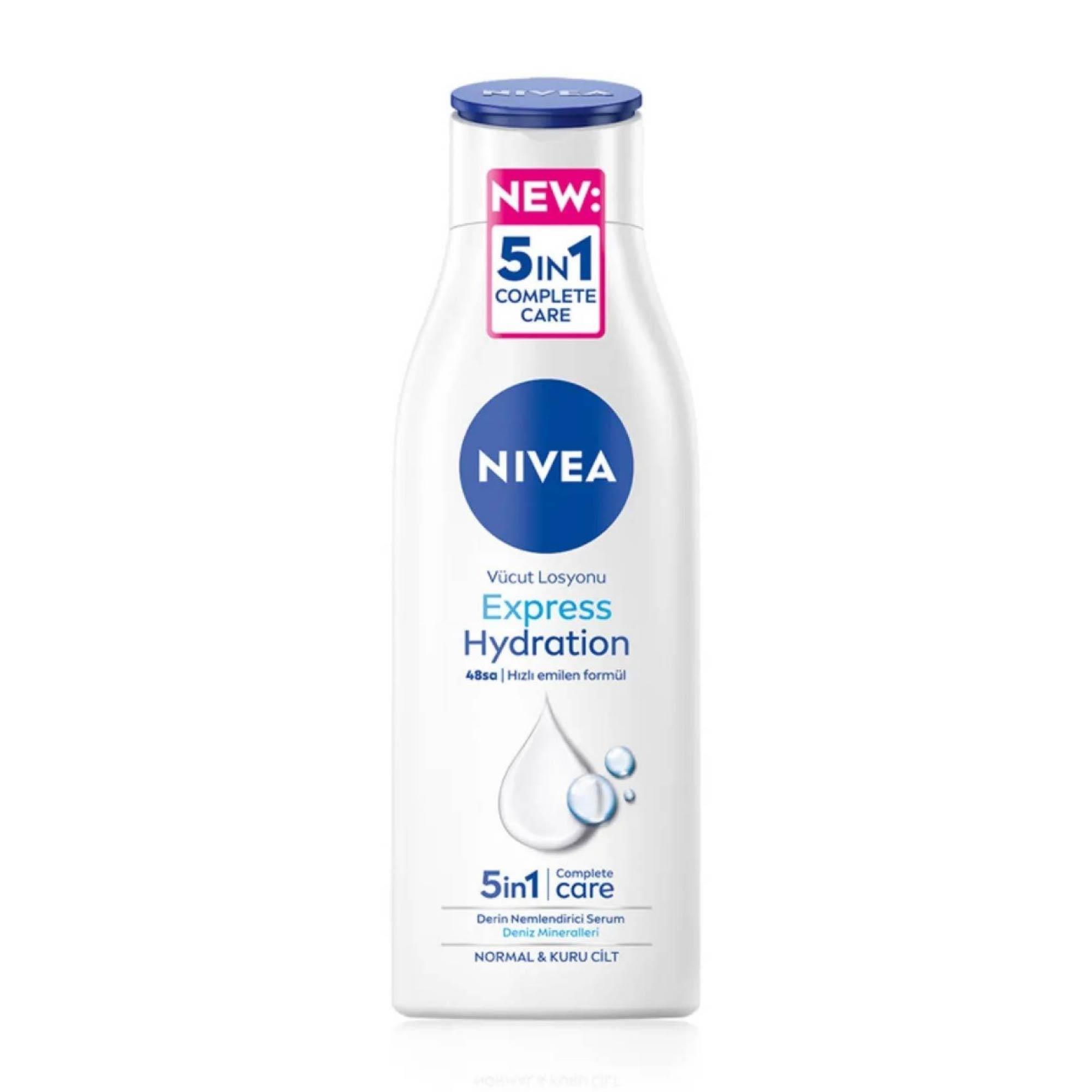 Nivea Vücut Losyonu Express Hydration Normal &Kuru Cilt 250 ml