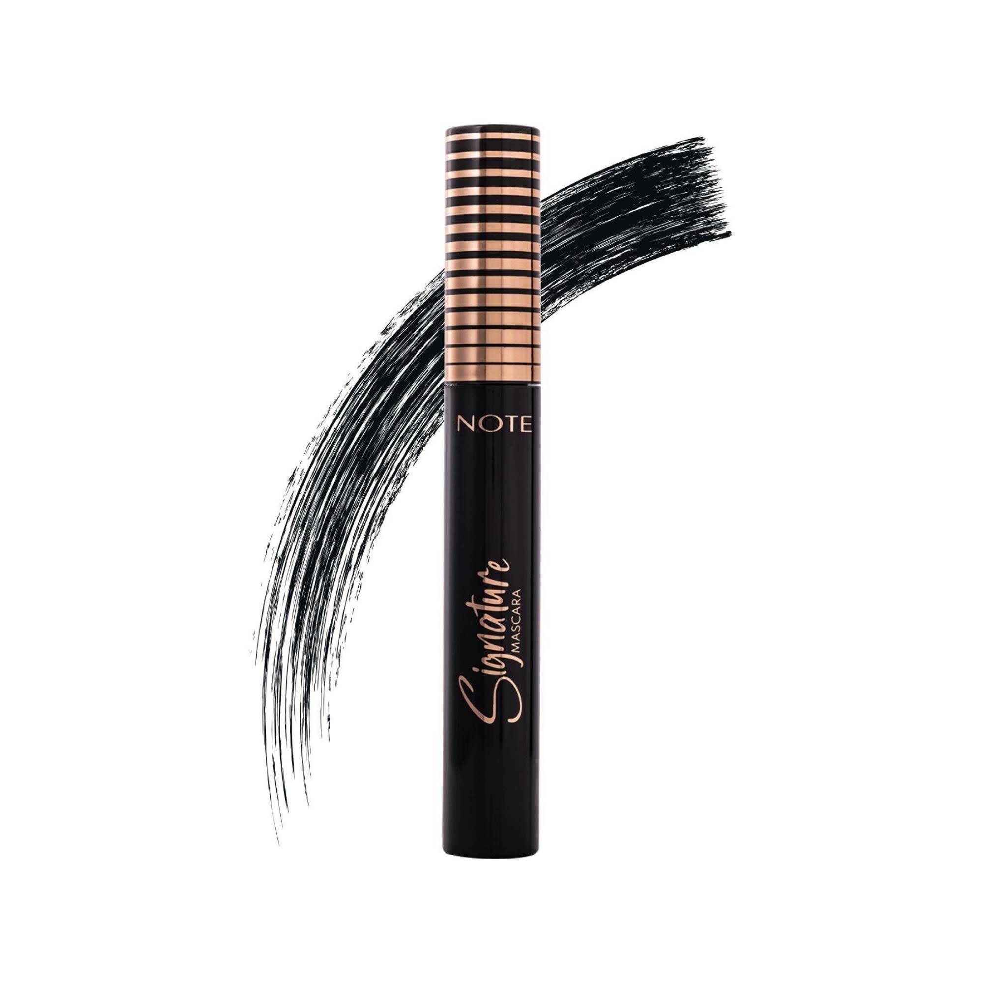 Note Signature Hacim ve Takma Kirpik Etkili Maskara Ultra Siyah 