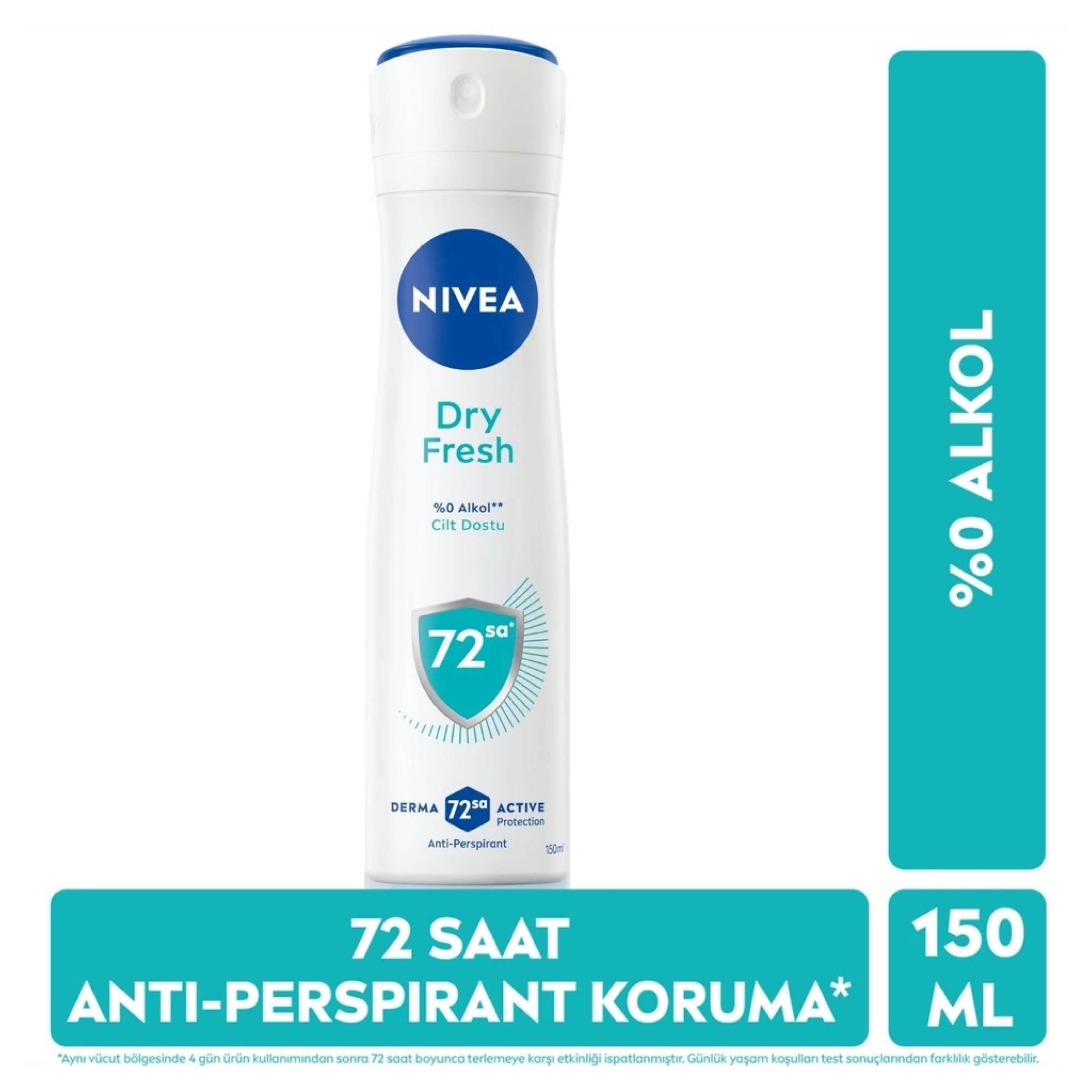 Nivea Deodorant Anti-Perspirant Dry Fresh Kadın 150ml