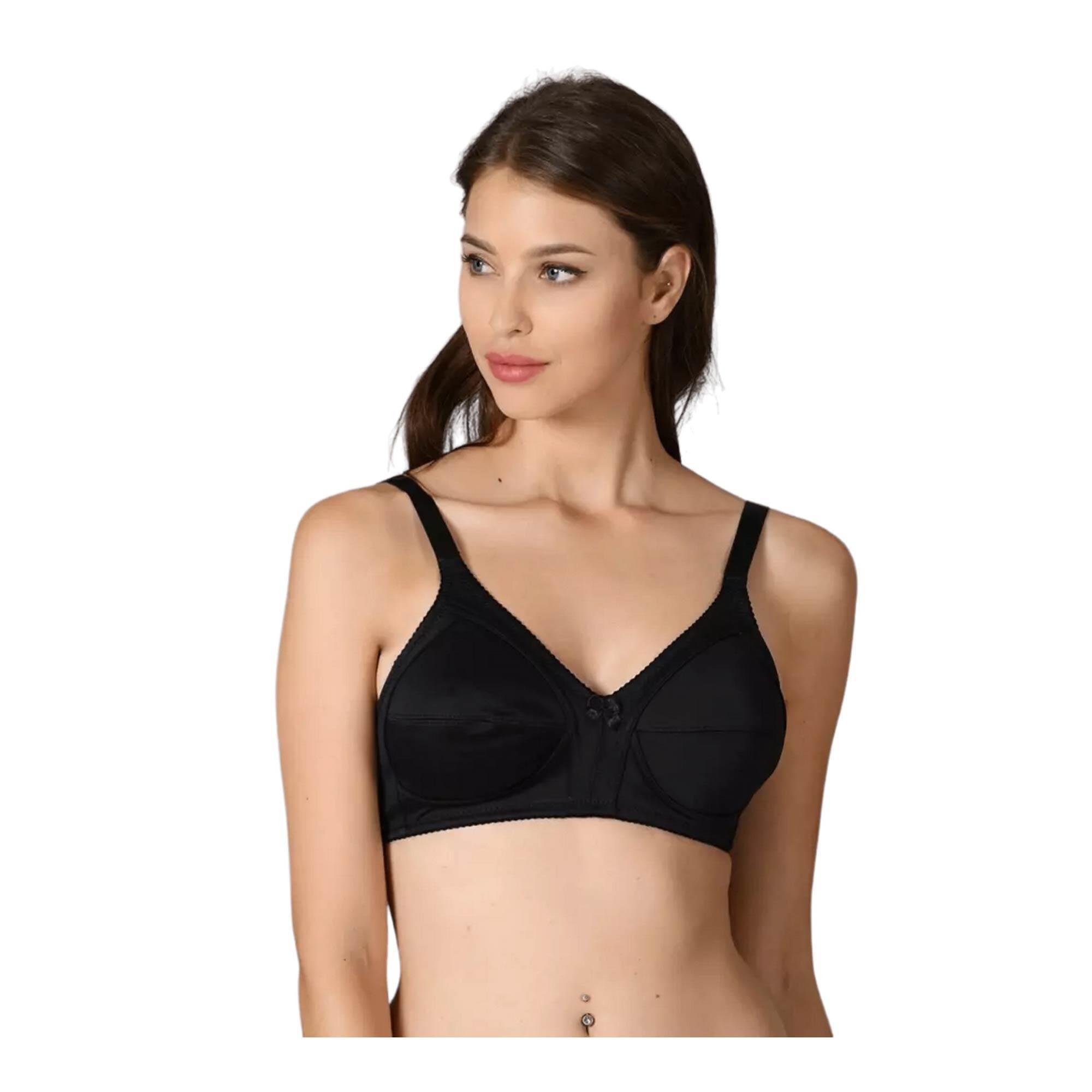 NBB Kadın Elasten Toparlayıcı Büyük Beden Sütyen Siyah/ 90 350	