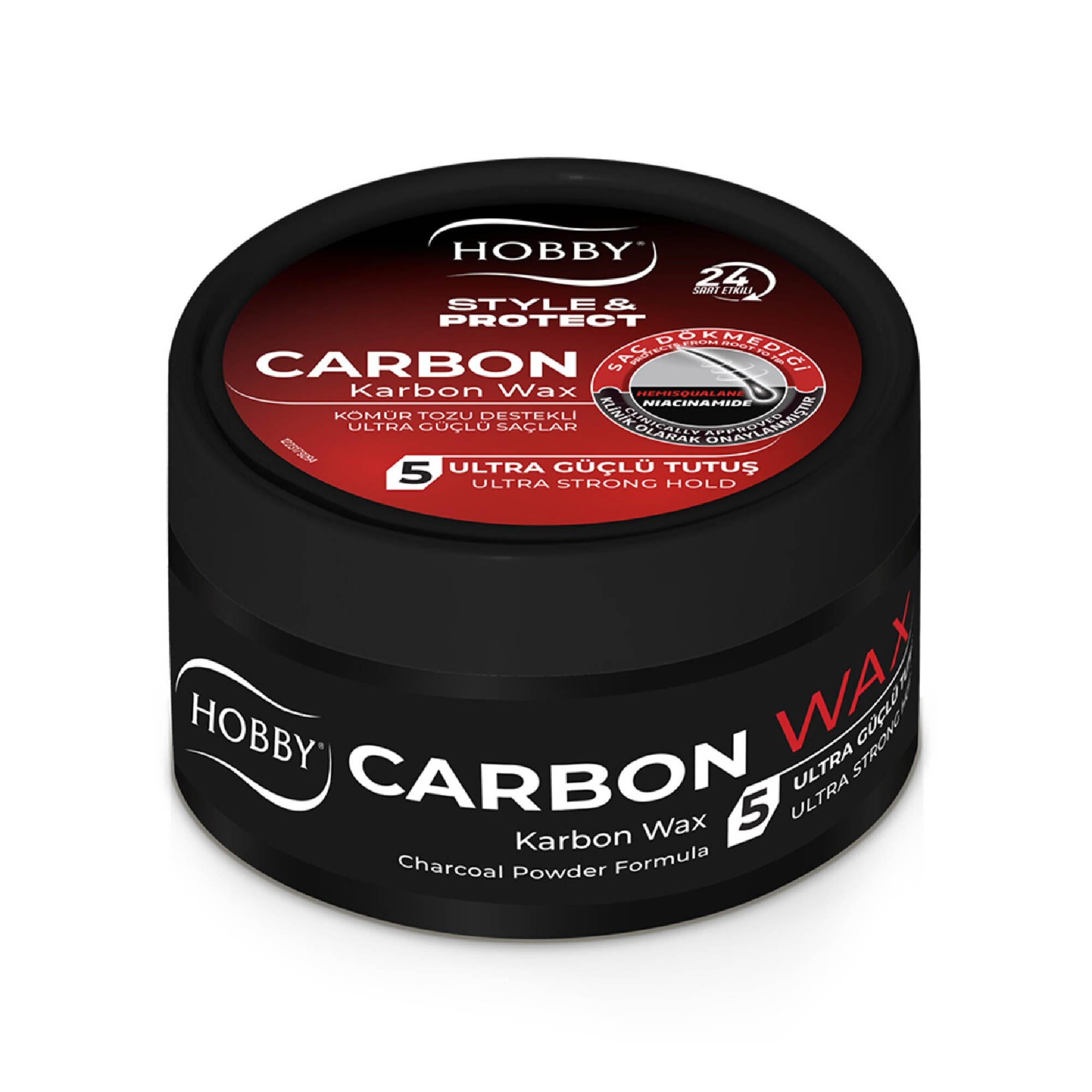 Hobby Style&Protect Carbon Wax Ultra Güçlü Tutuş 5 100 ml