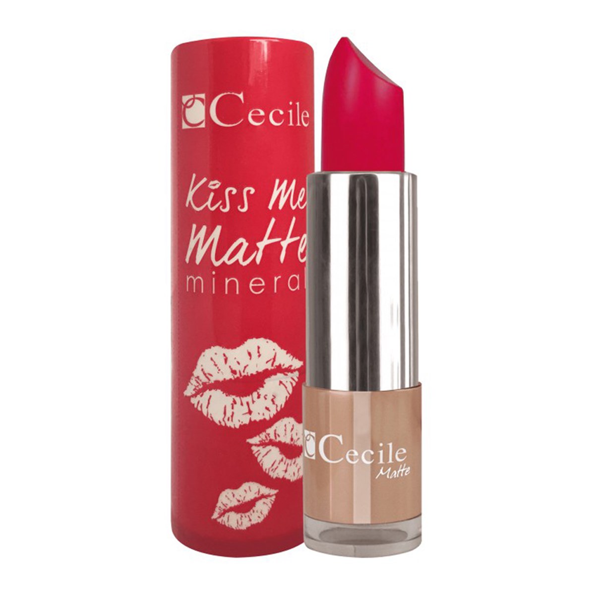 Cecile Kiss Me Matte Mineral Lipstick Mat Ruj No.321