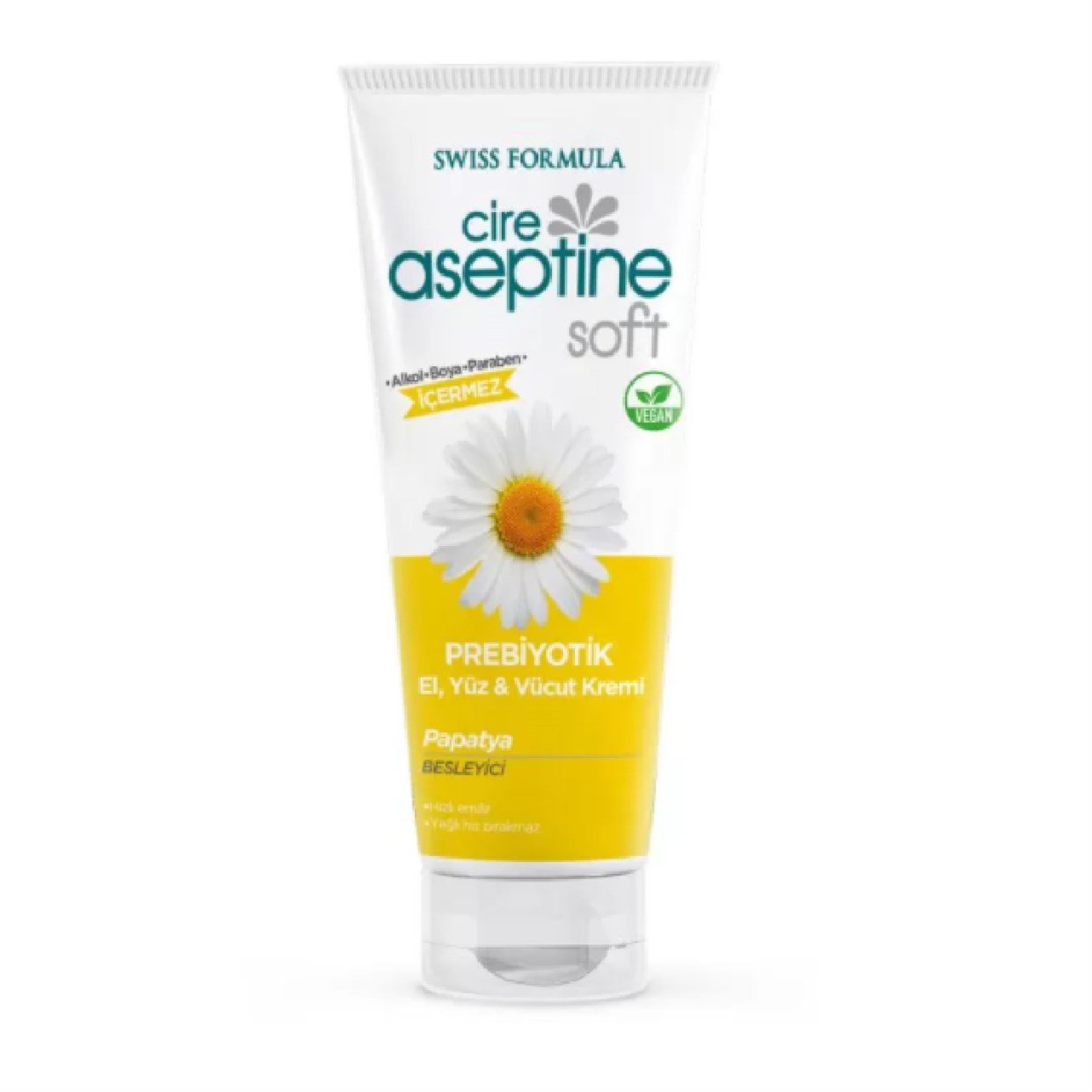 Cire Aseptine Prebiyotik El,Yüz,Vücut Kremi Papatya Besleyici 75 ml 