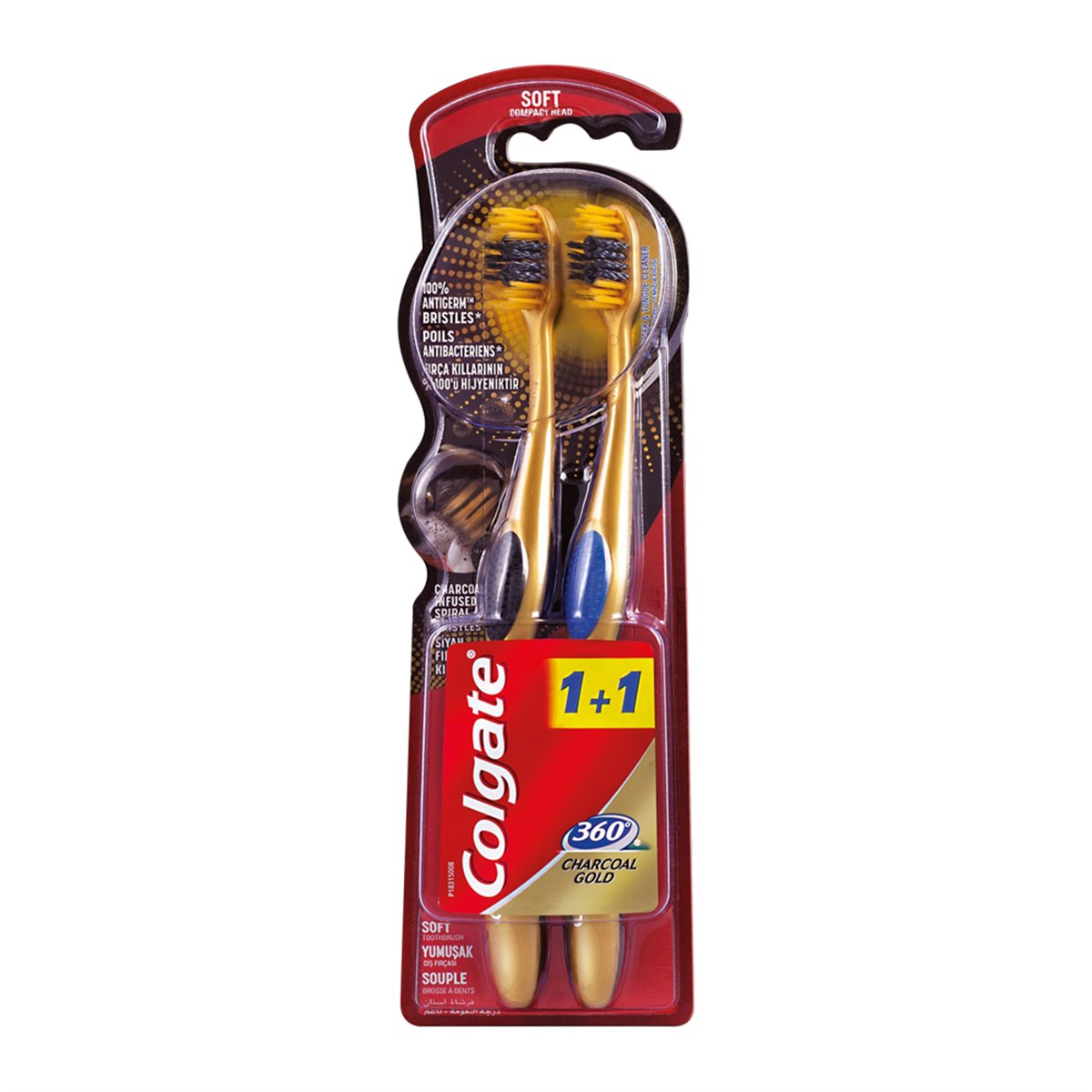 Colgate 360 Gold Diş Fırçası 1+1