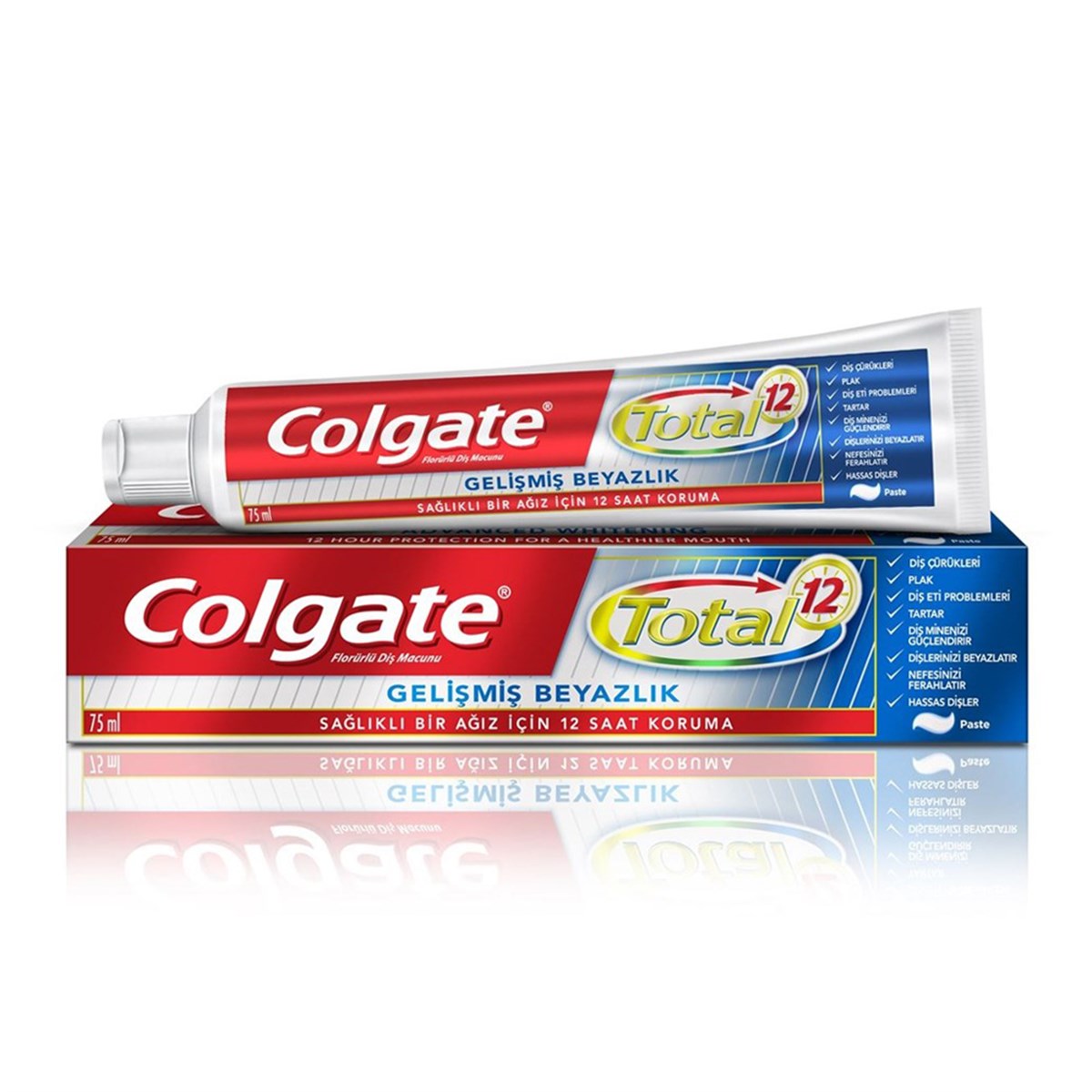 Colgate Total Gelişmiş Beyazlık 75 ML